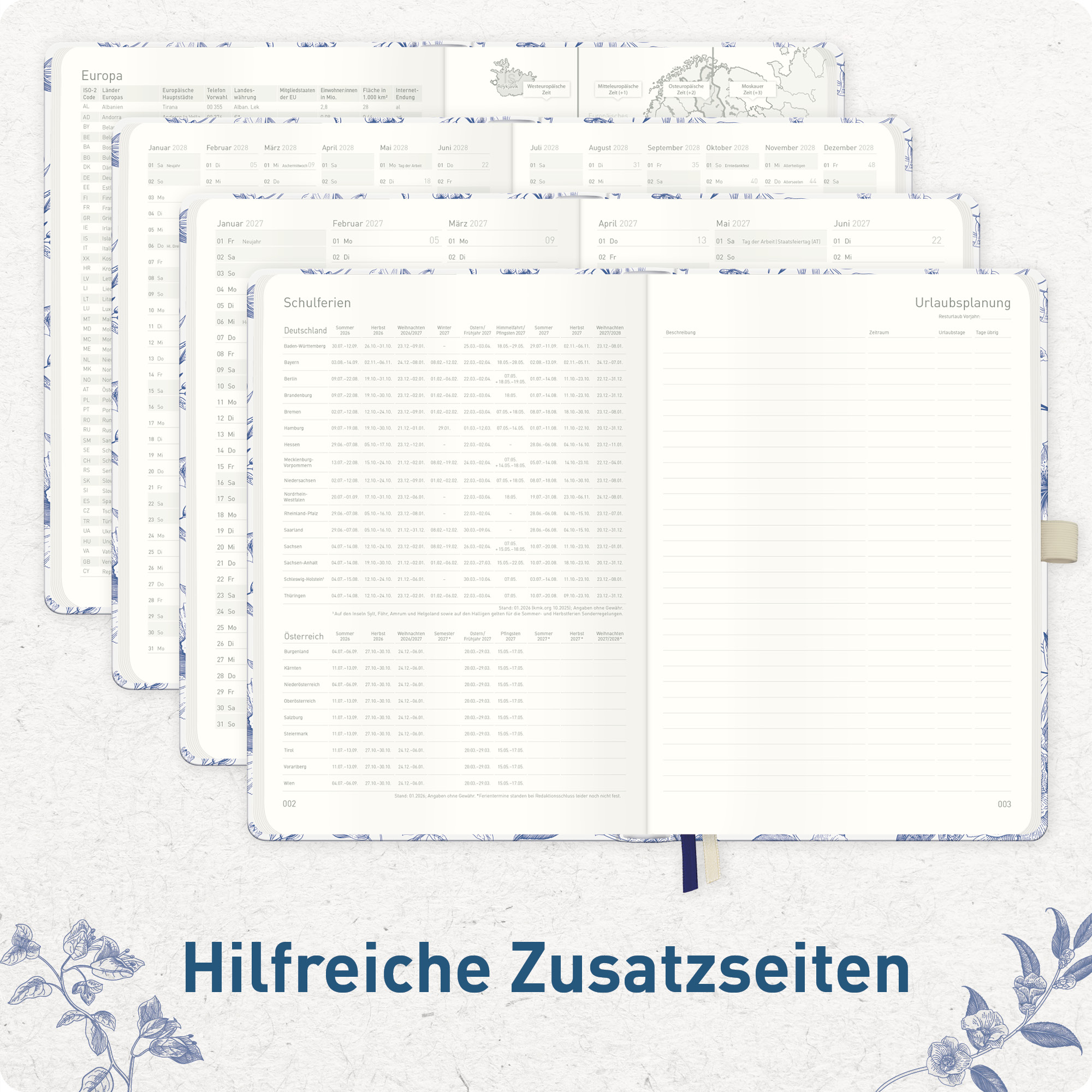 Artikelbild 6 des Artikels “Wochen-Notiz-Kalender A5 2027 [Fine Style] “