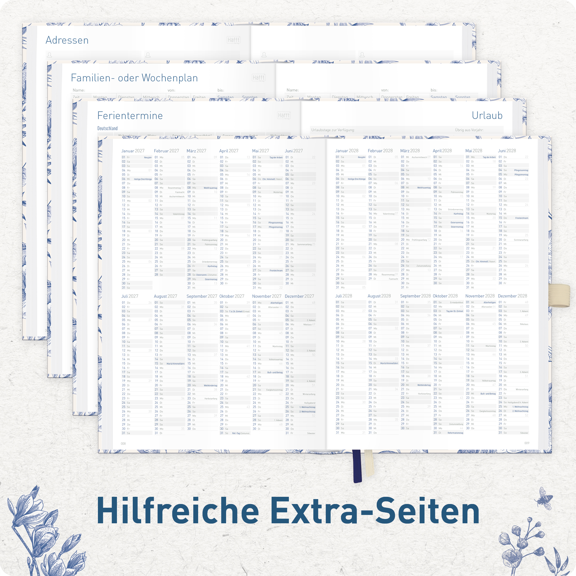 Artikelbild 6 des Artikels “Organizer Day by Day A5 2027 [Fine Style] “