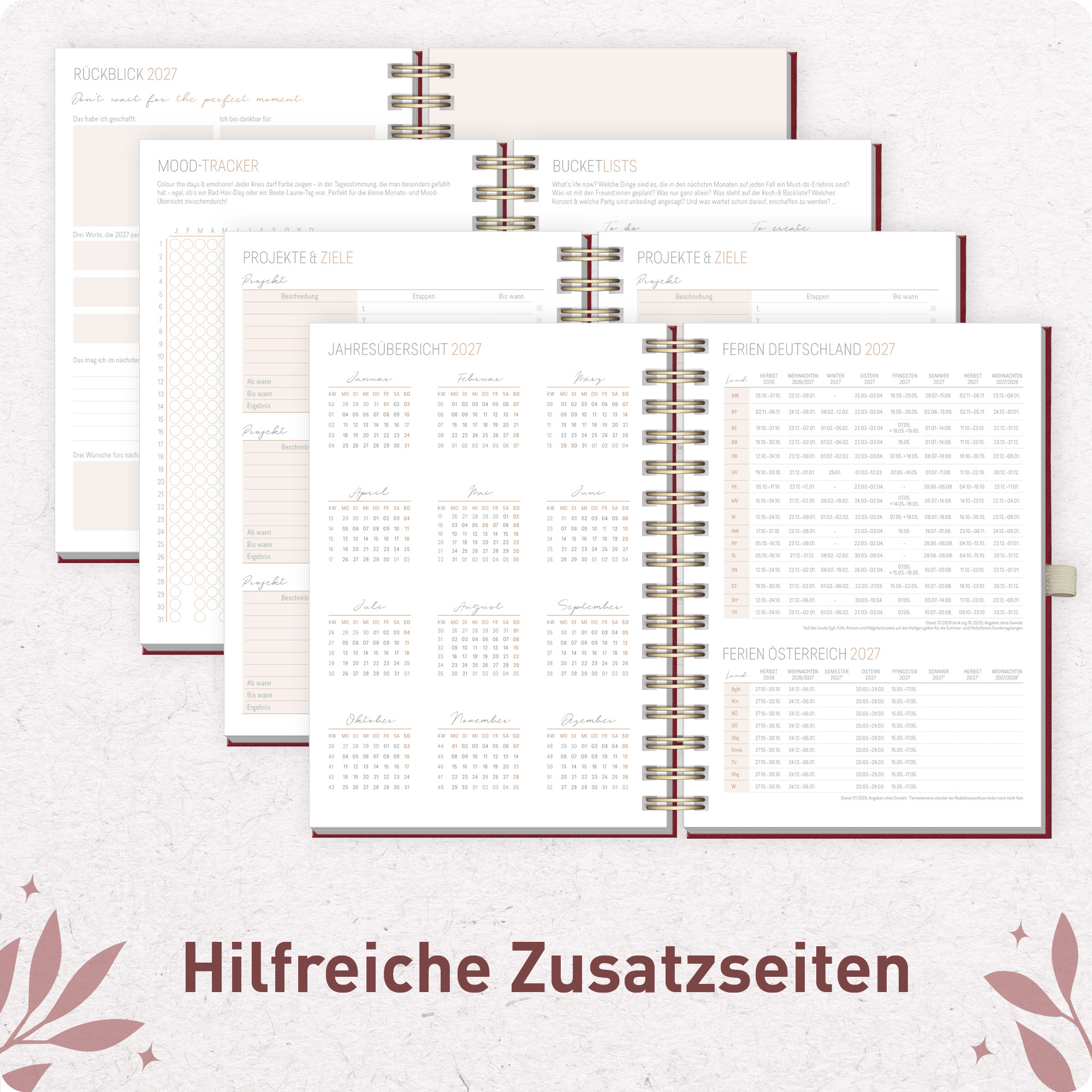 Artikelbild 6 des Artikels “Lieblings-Timer Deluxe A5 2027 [Magic Heart] “