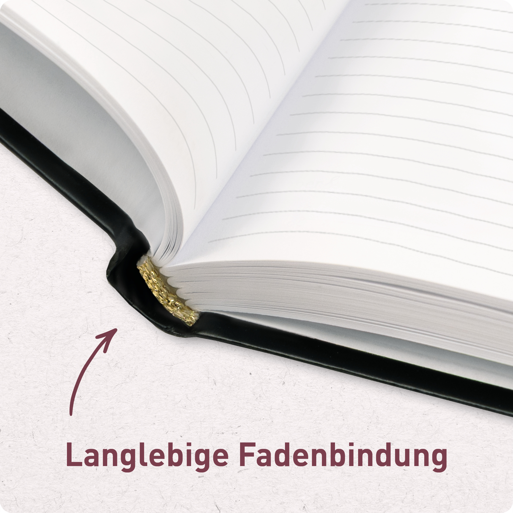 Artikelbild 6 des Artikels “paper&you Notizbuch A5 liniert [Berry Blossoms] “