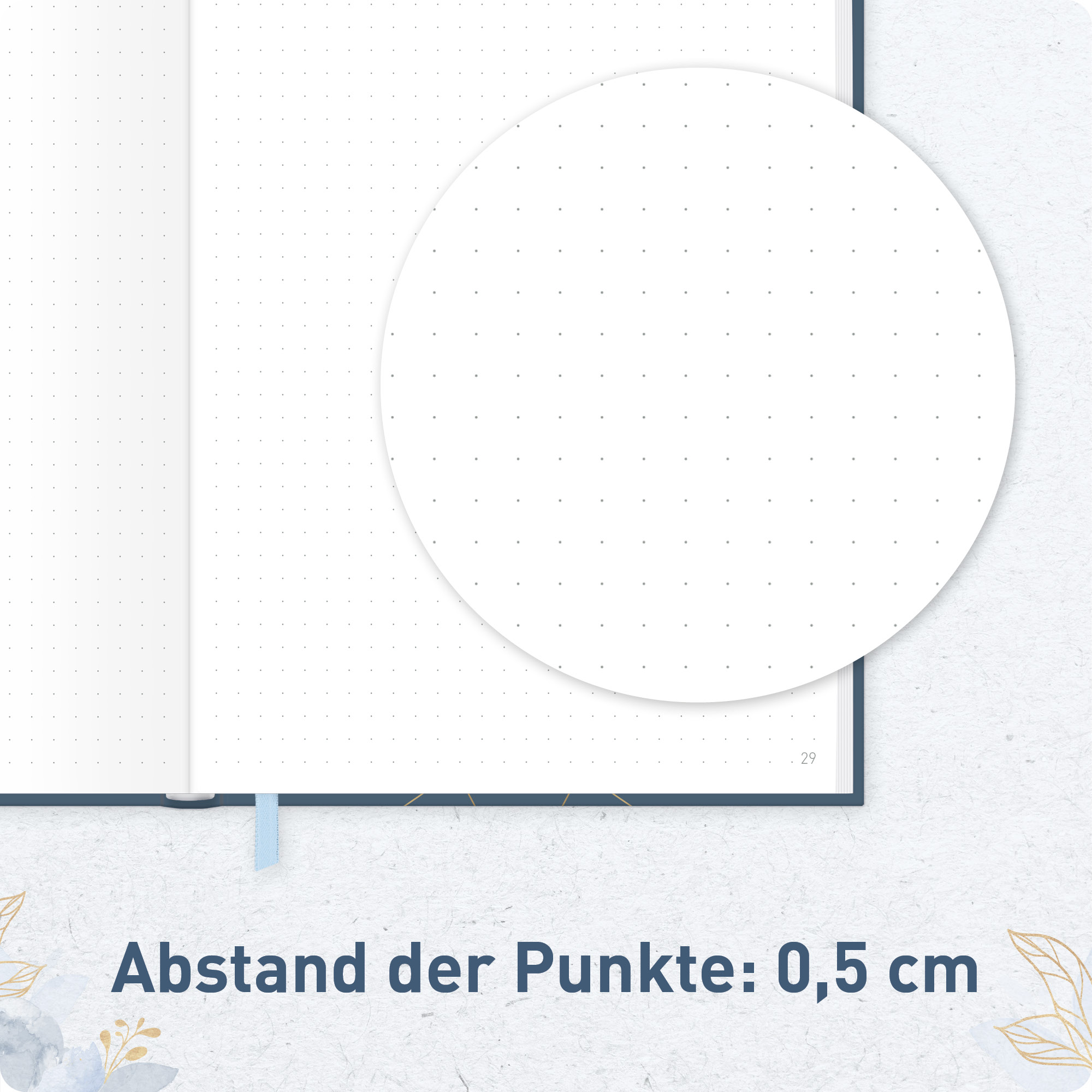 Artikelbild 6 des Artikels “paper&you Journal dotted A5 [Time to grow - Blue] “