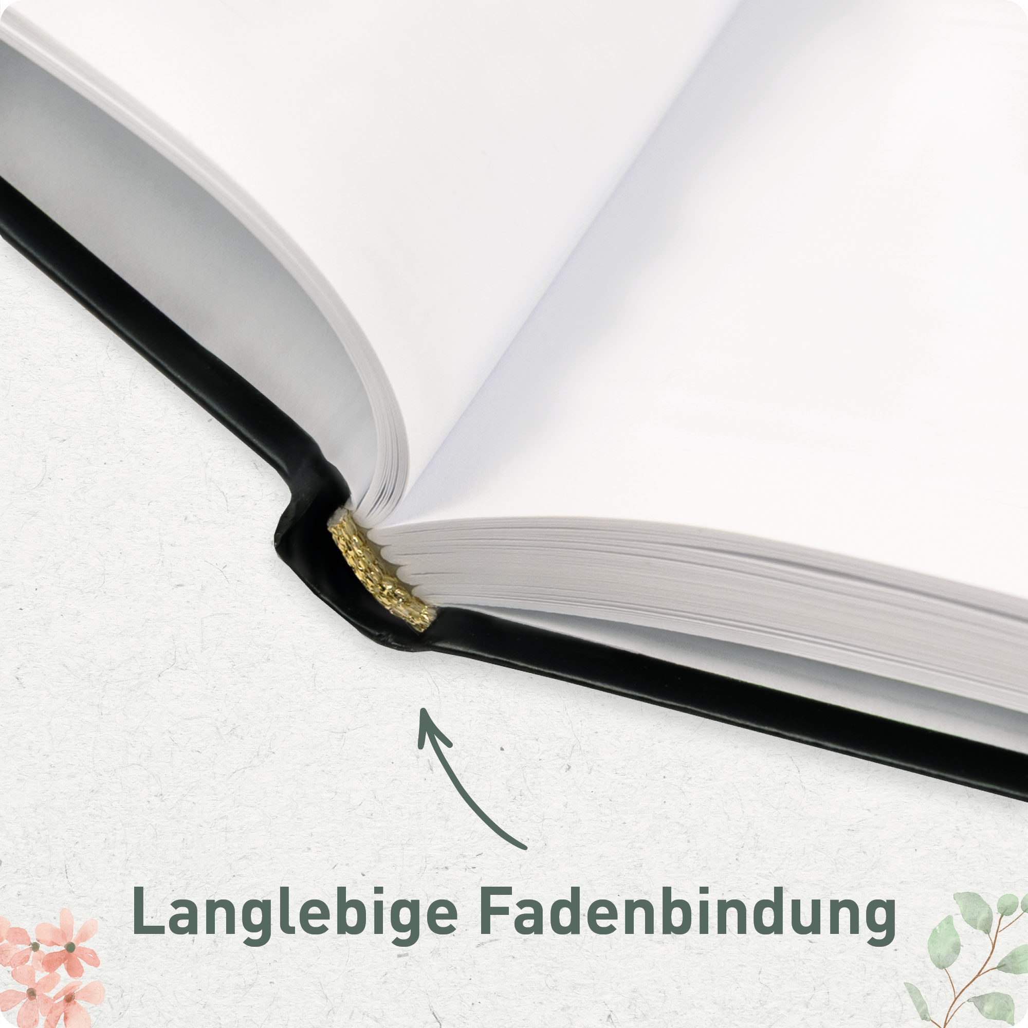 Artikelbild 6 des Artikels “Notizbuch Classic A5+ blanko [Wild Blossoms] “
