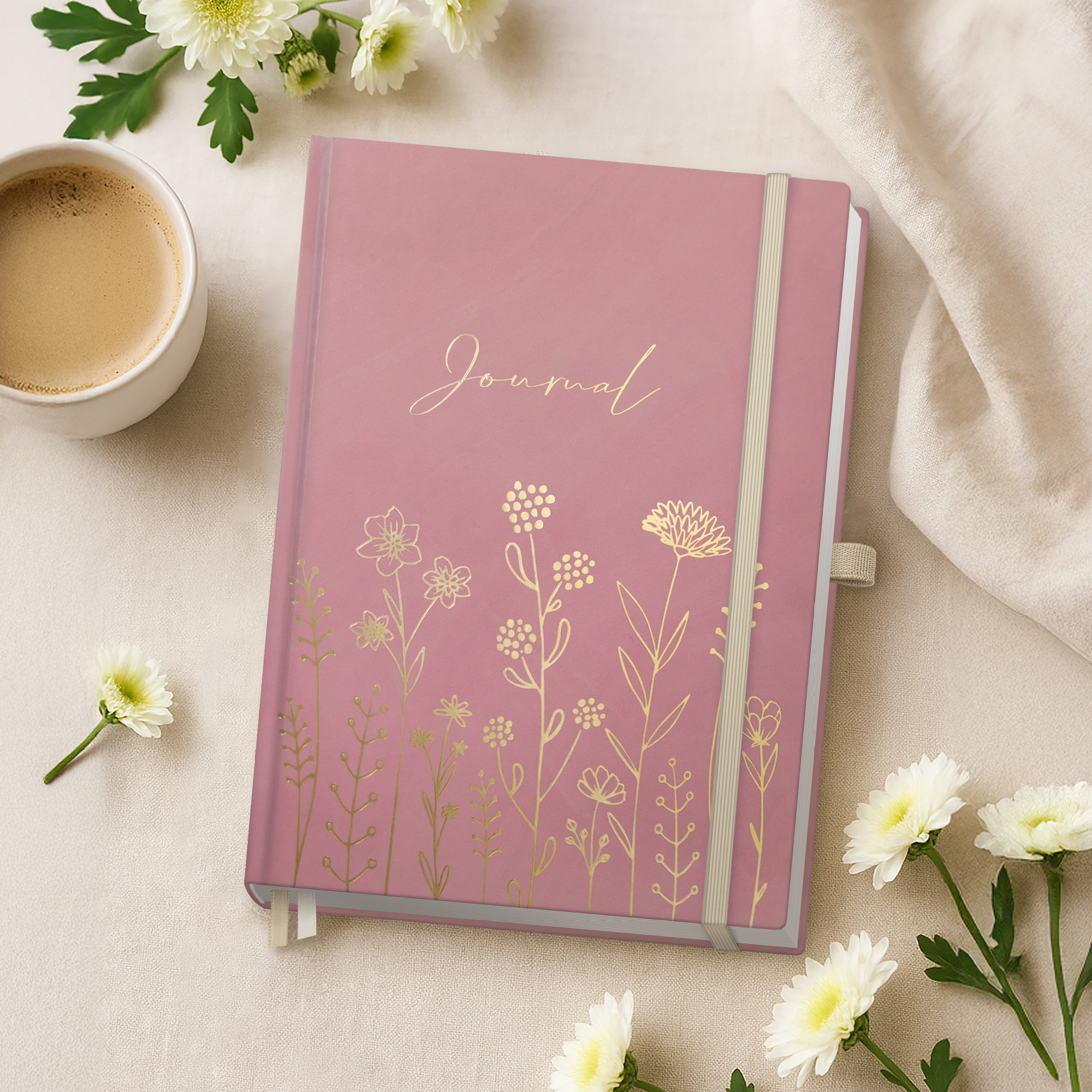 Artikelbild 6 des Artikels “p&y Journal Premium dotted A5 [Fine Flowers rosé] “