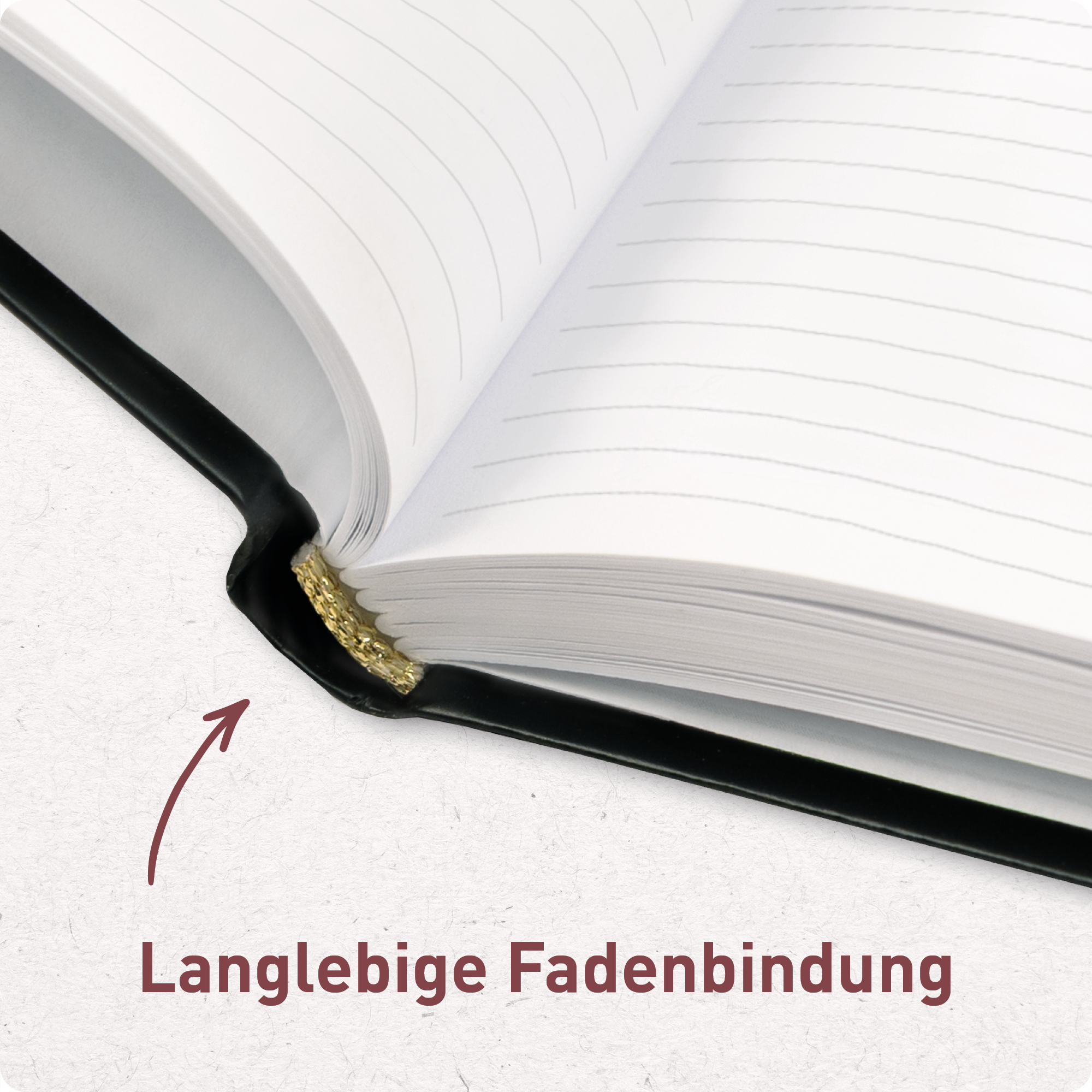 Artikelbild 6 des Artikels “paper&you Notizbuch Classic A5+ liniert [Blush] “