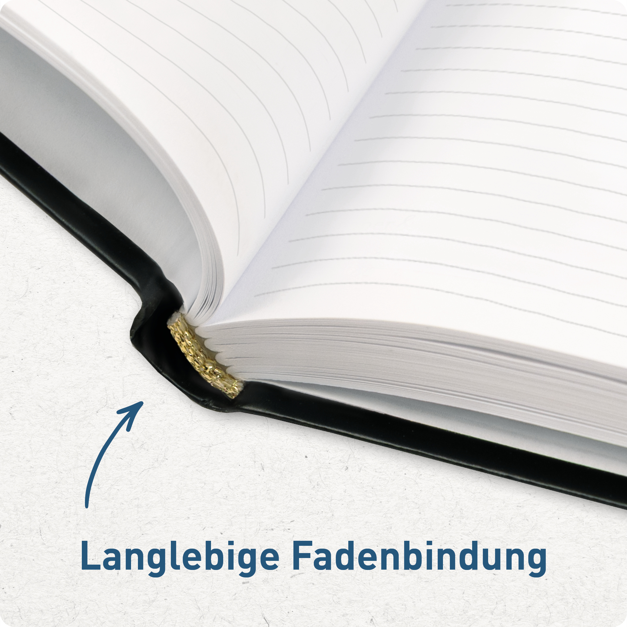 Artikelbild 6 des Artikels “paper&you Notizbuch A5+ liniert [Fine Style] “