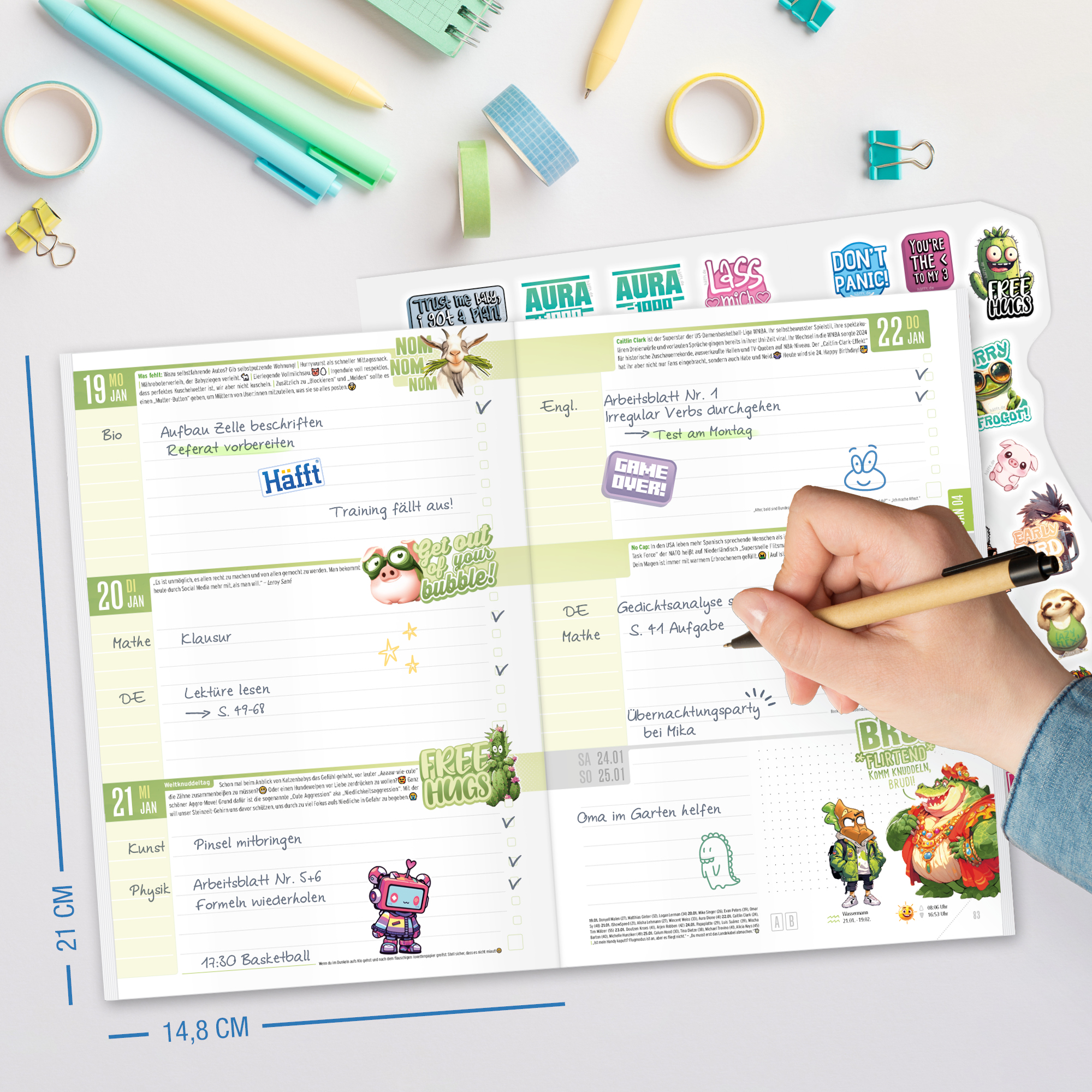 Artikelbild 6 des Artikels “Häfft Original Hausaufgabenheft 2025/2026 A5 [München] “