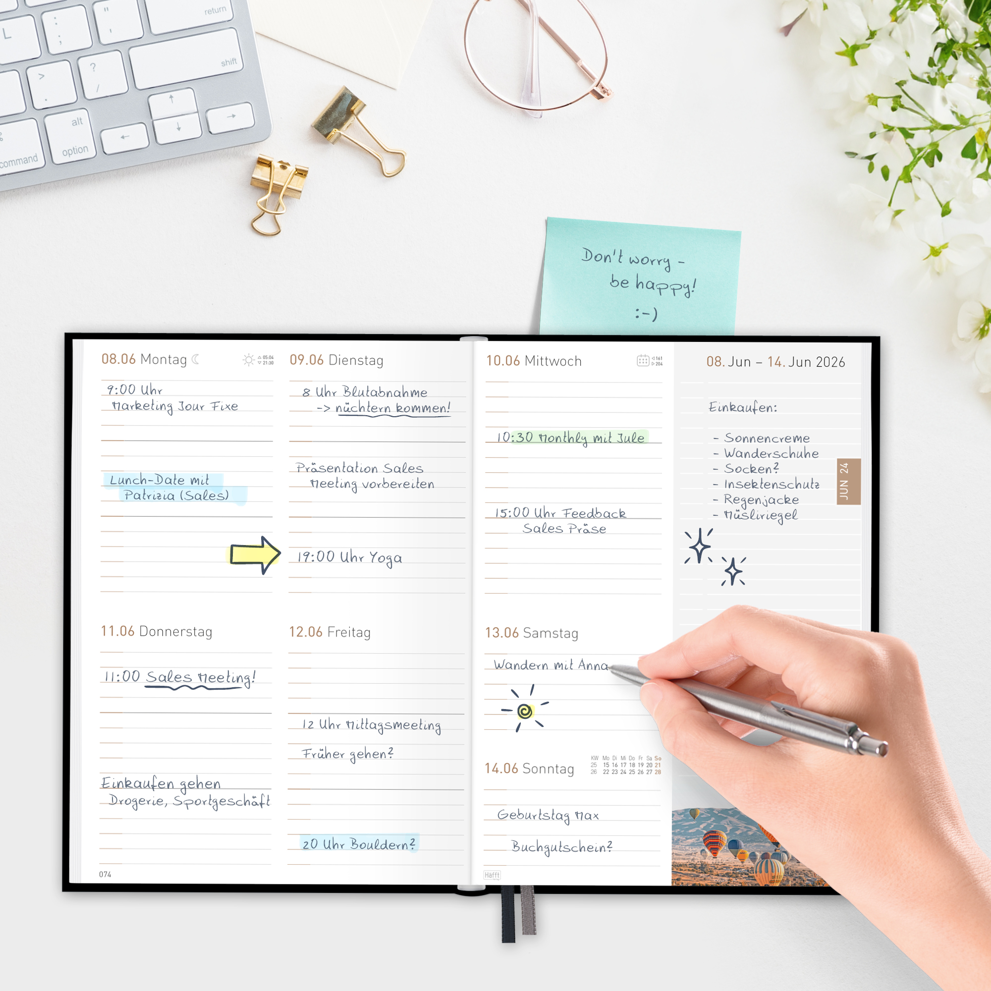 Artikelbild 6 des Artikels “Chäff-Timer Classic A5 2026 [Schwarz] “