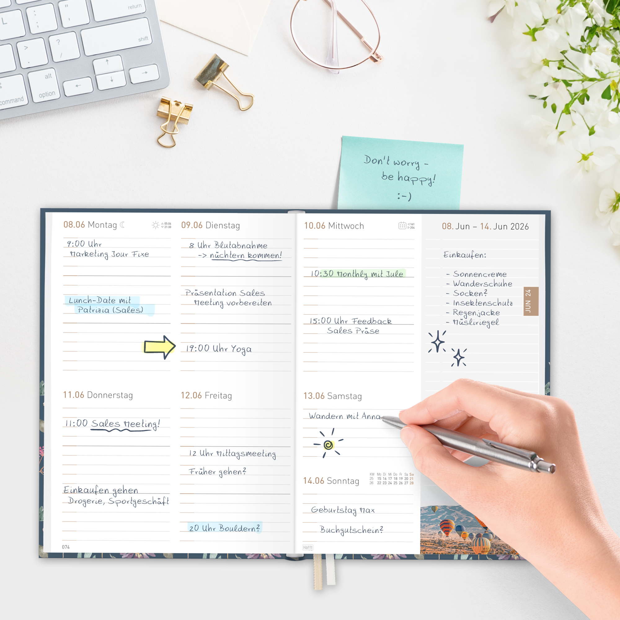 Artikelbild 6 des Artikels “Chäff-Timer Classic A5 2026 [Flying Flowers] “