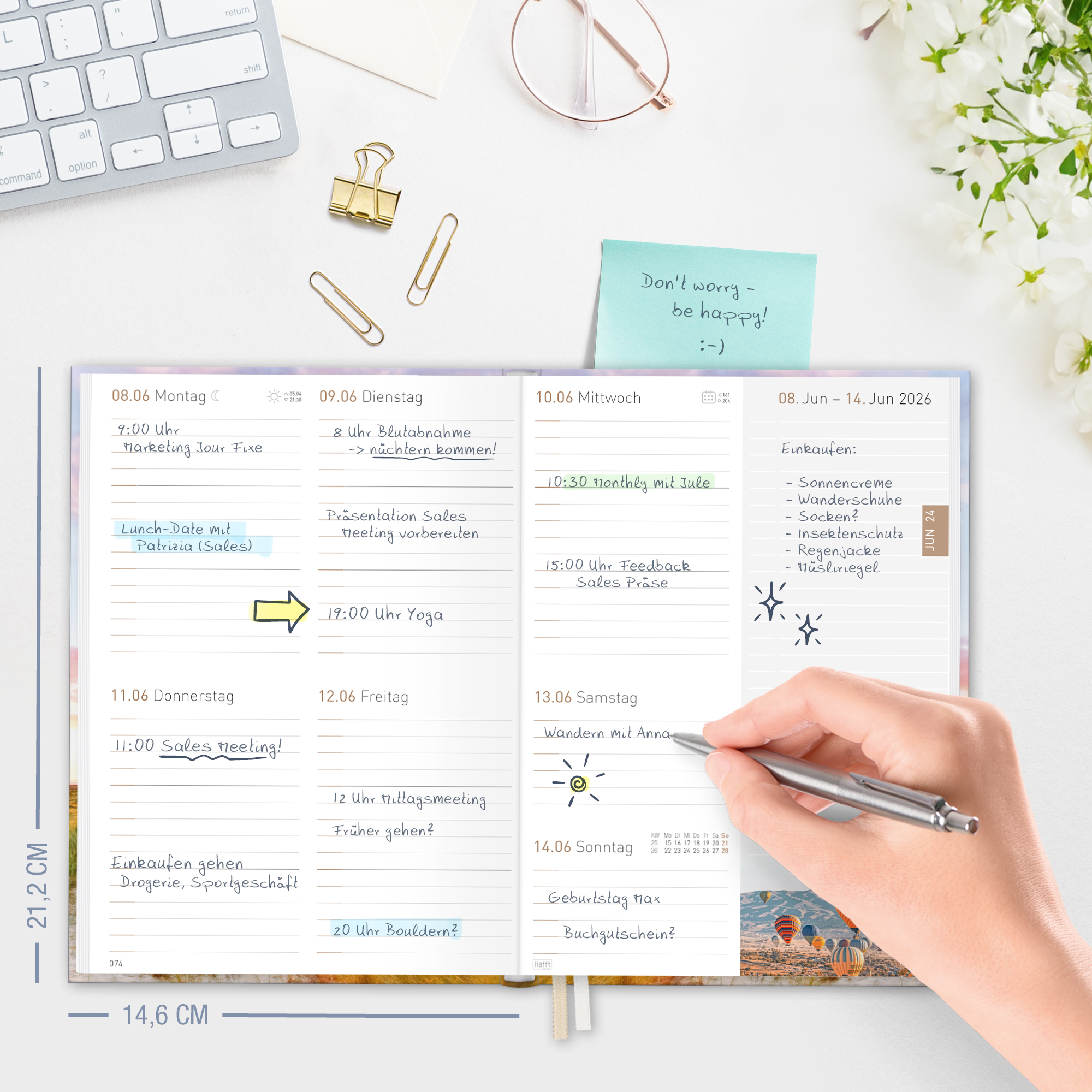 Artikelbild 6 des Artikels “Chäff-Timer Classic A5 2026 [Leuchtturm] “