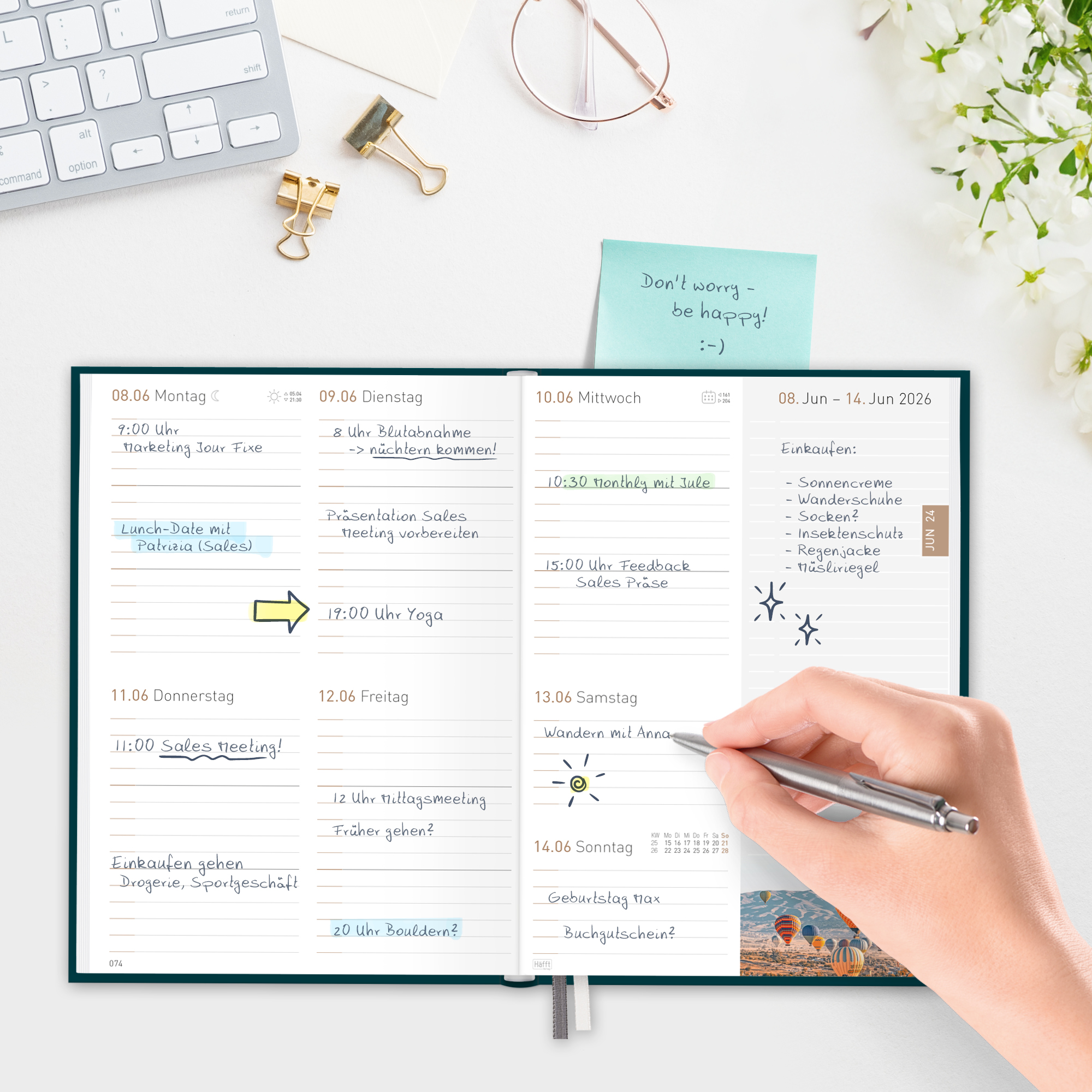 Artikelbild 6 des Artikels “Chäff-Timer Classic A5 2026 [Little Flower] “