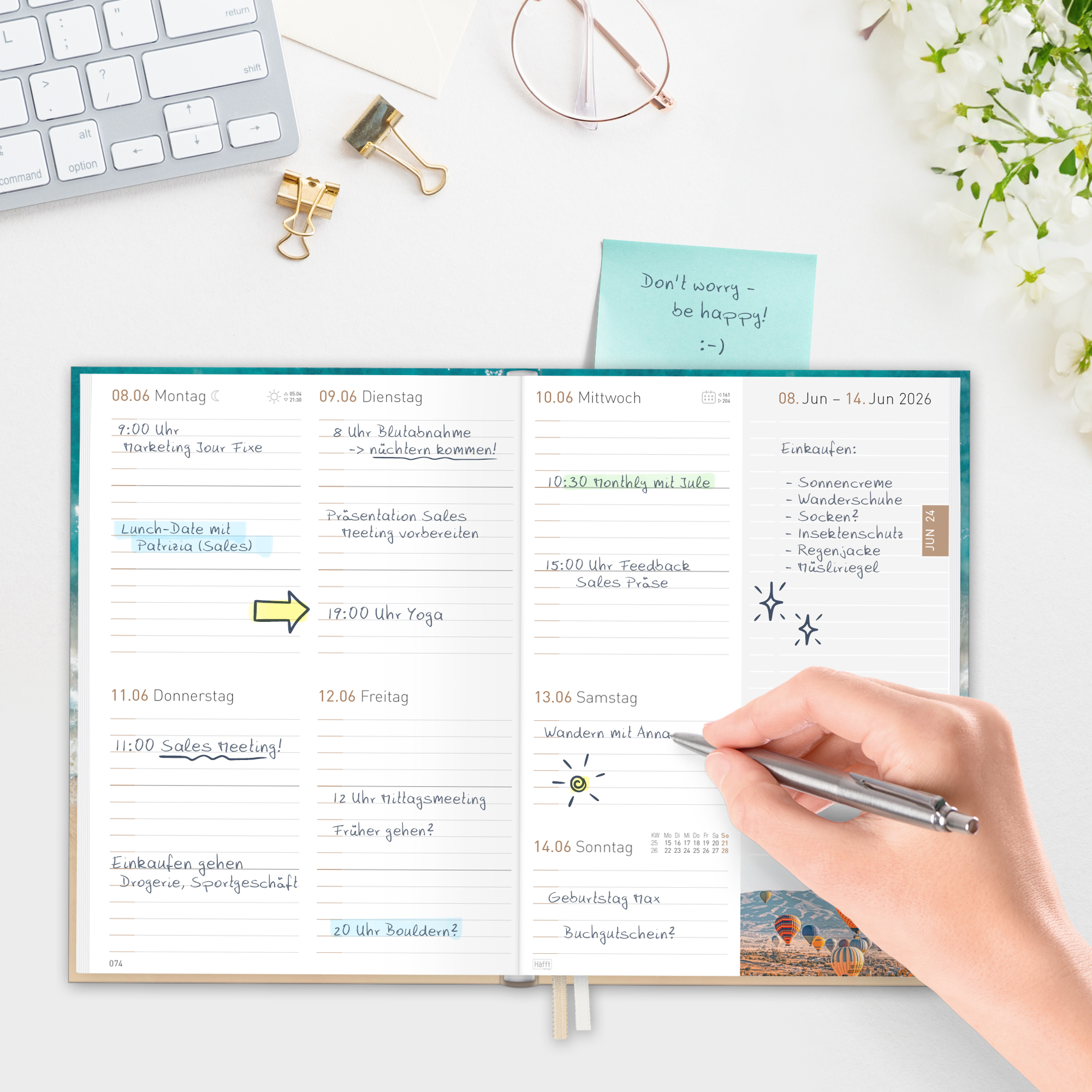 Artikelbild 6 des Artikels “Chäff-Timer Classic A5 2026 [Summer Beach] “