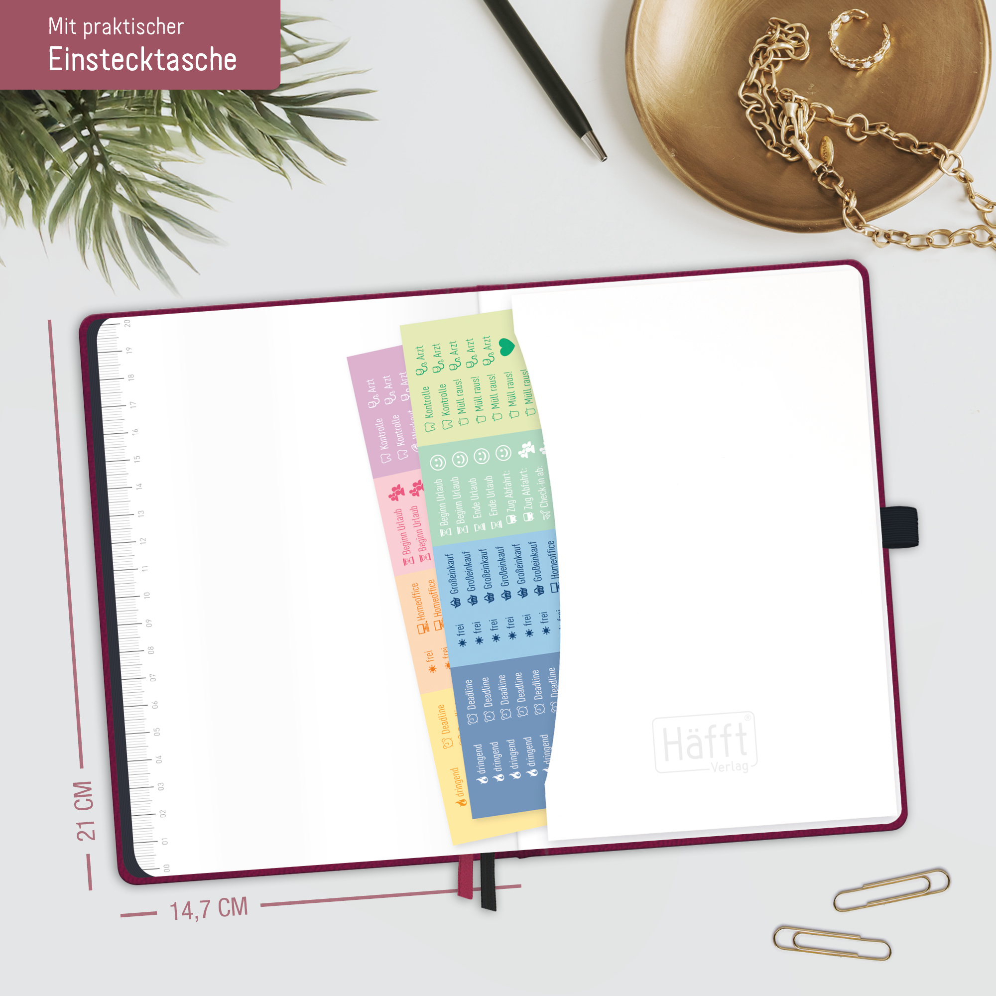 Artikelbild 6 des Artikels “Chäff-Timer Deluxe A5 2026 [Berry] “