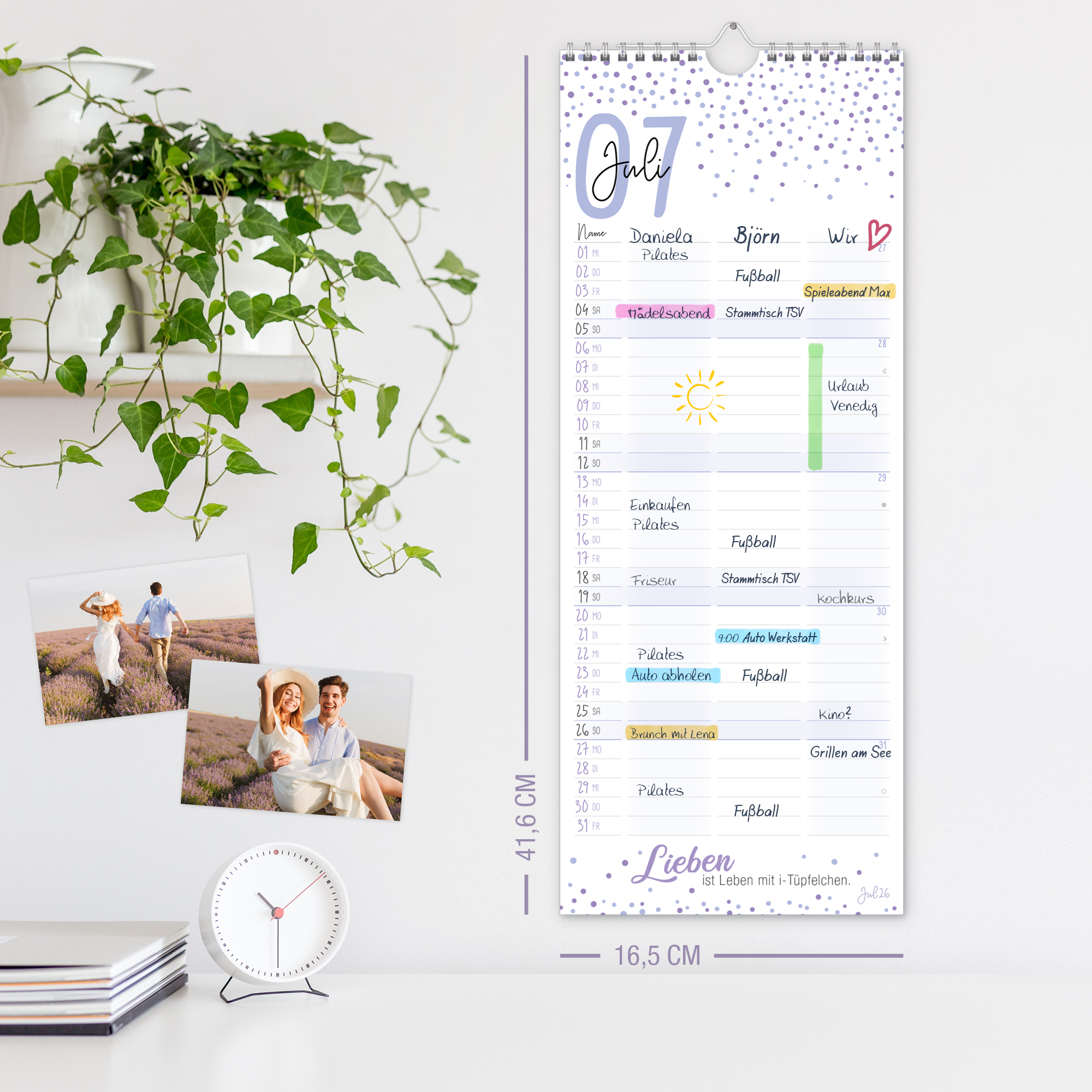 Artikelbild 6 des Artikels “Du + Ich Kalender für uns Zwei 2026 Wandkalender “