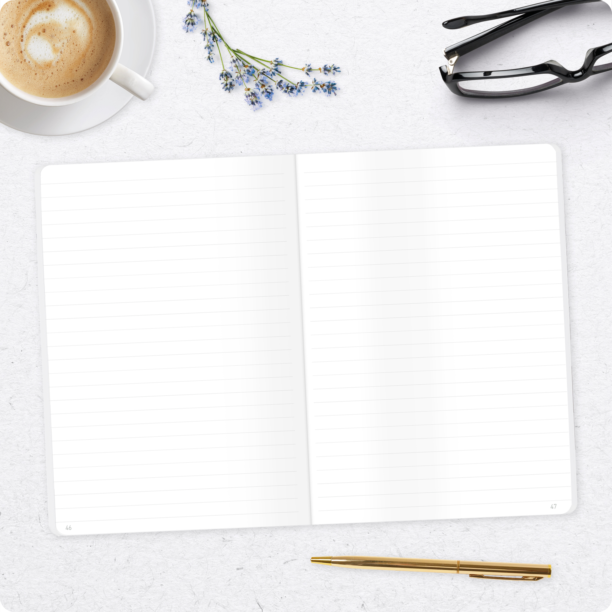 Artikelbild 7 des Artikels “paper&you Notizheft Classic liniert A5 [Cute Blossoms] “