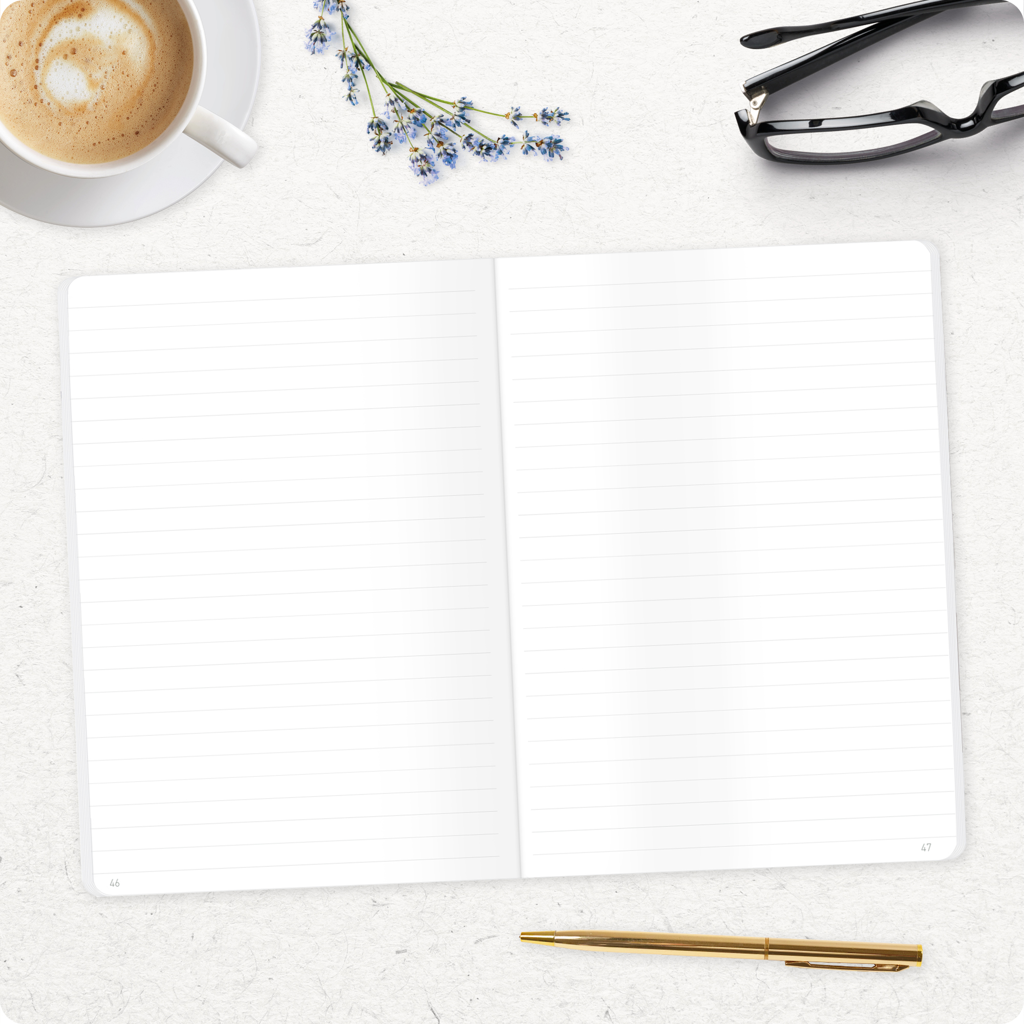 Artikelbild 7 des Artikels “paper&you Notizheft Classic liniert A5 [Fine Style] “