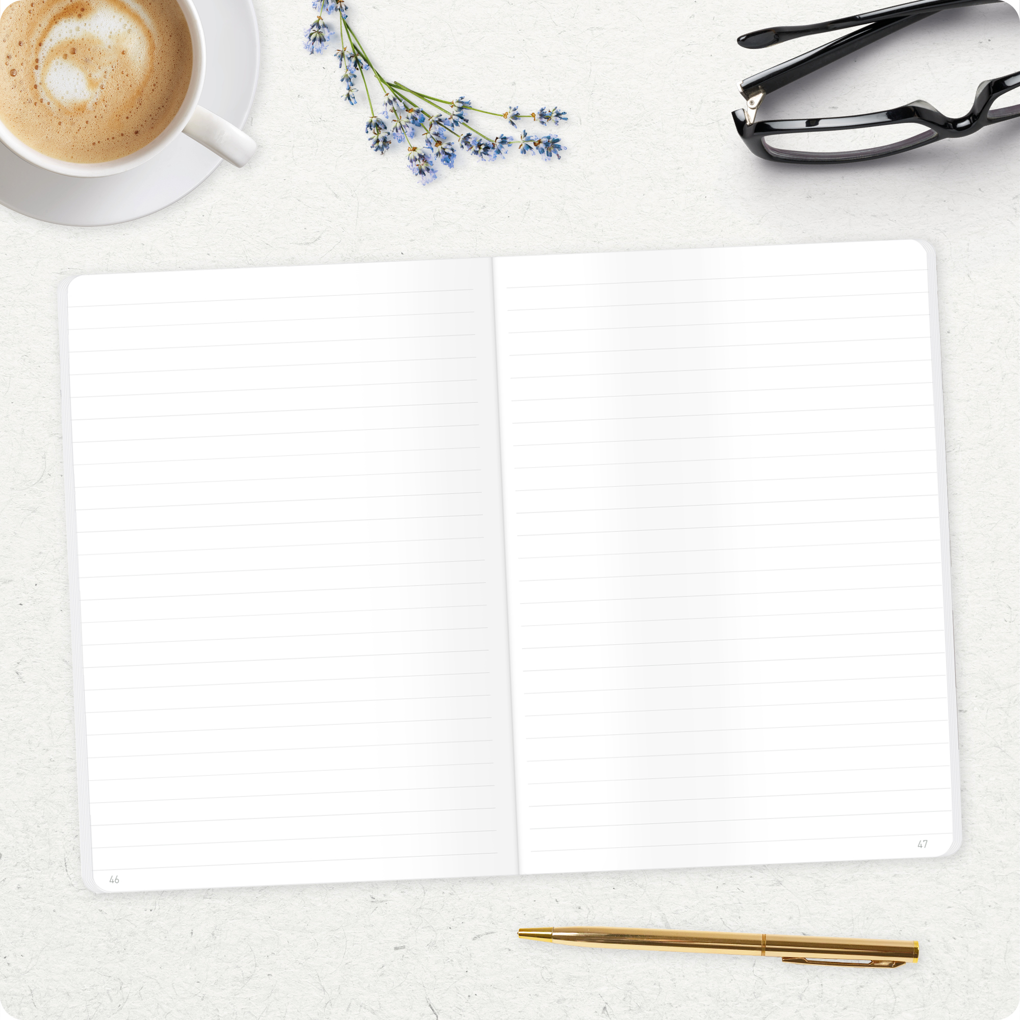 Artikelbild 7 des Artikels “paper&you Notizheft Classic liniert A5 [Wild Blossoms] “