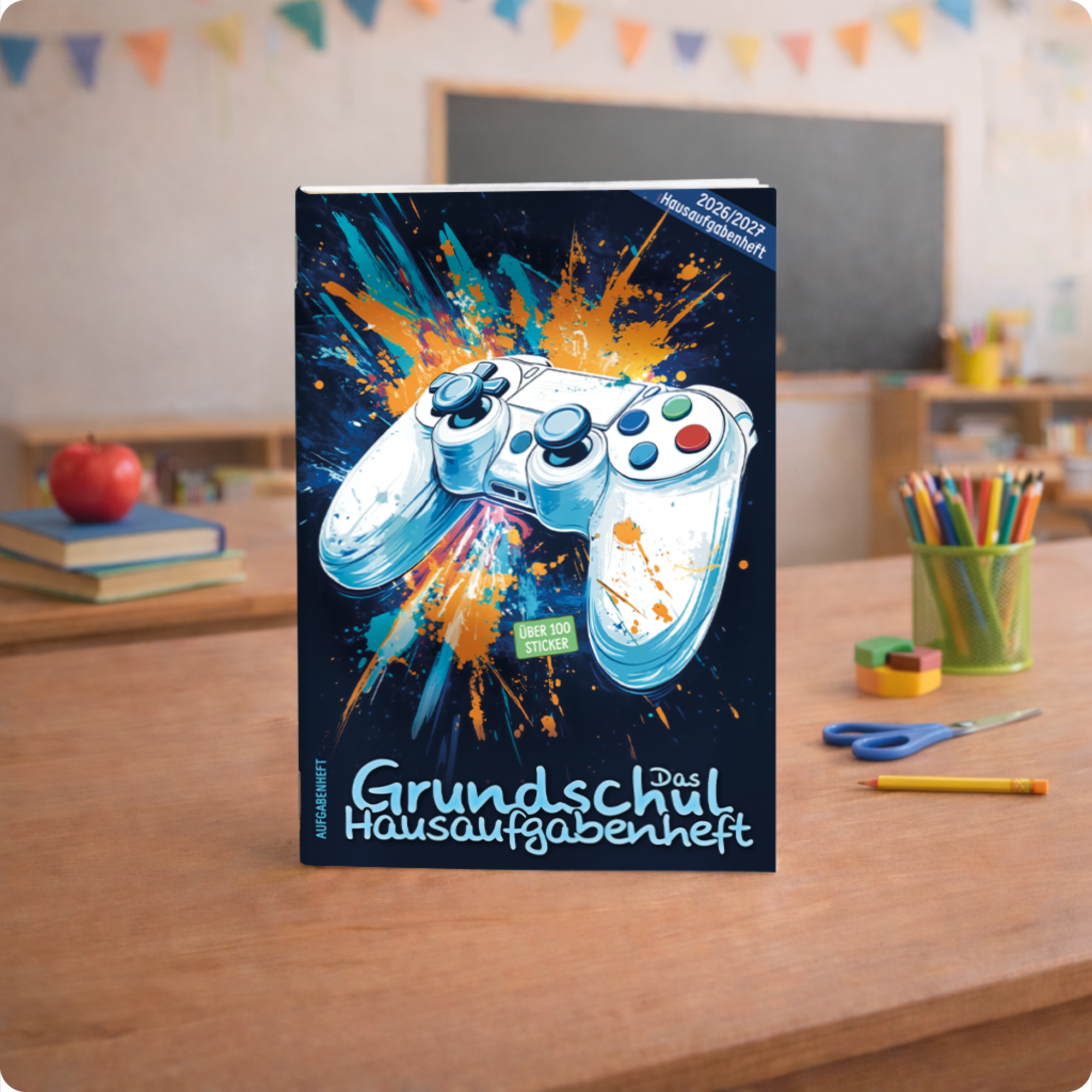 Artikelbild 7 des Artikels “Hausaufgabenheft Grundschule 2026/2027 A5 mit Datum [Gaming] “