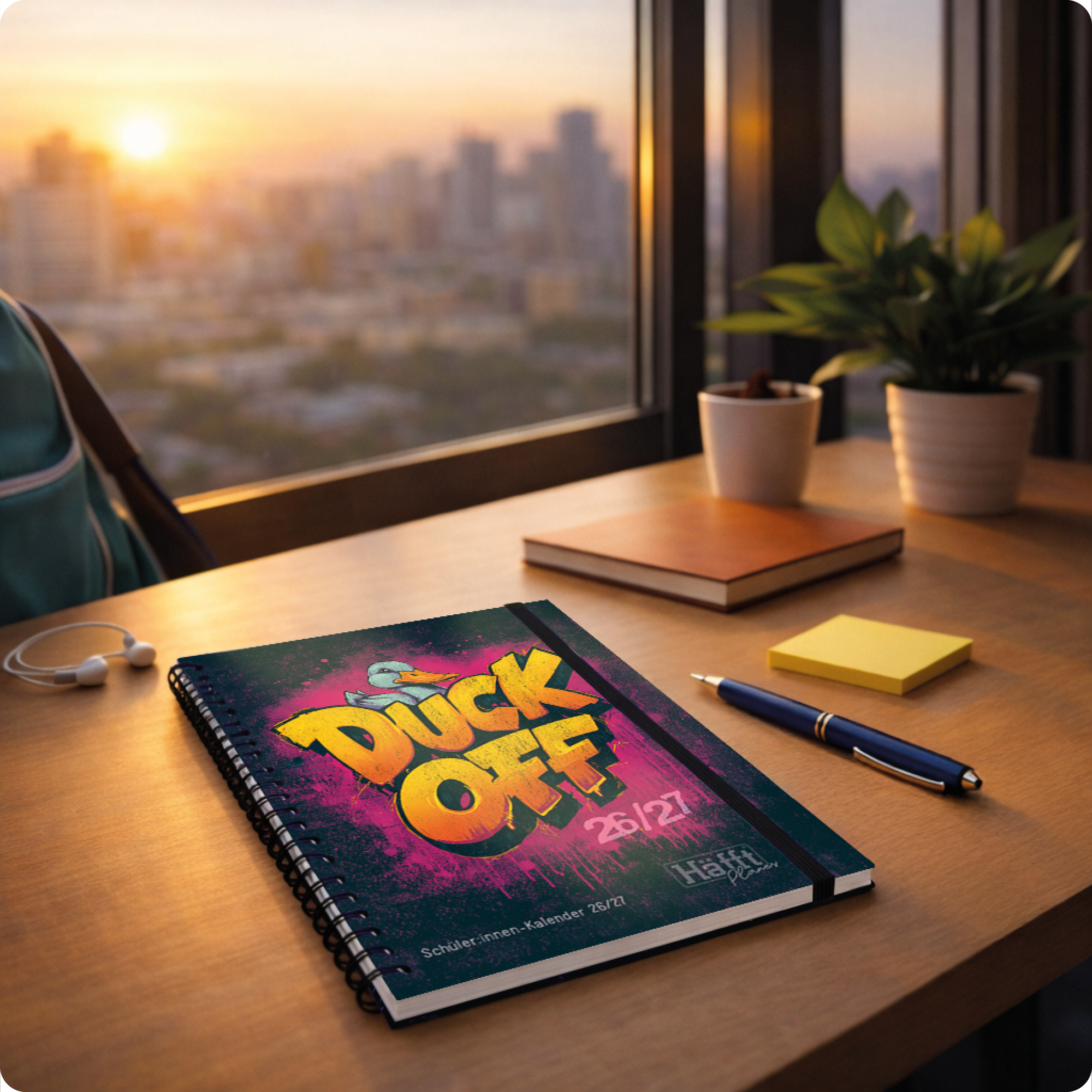 Artikelbild 7 des Artikels “Häfft Planer Premium A5 2026/2027 [Duck off] “