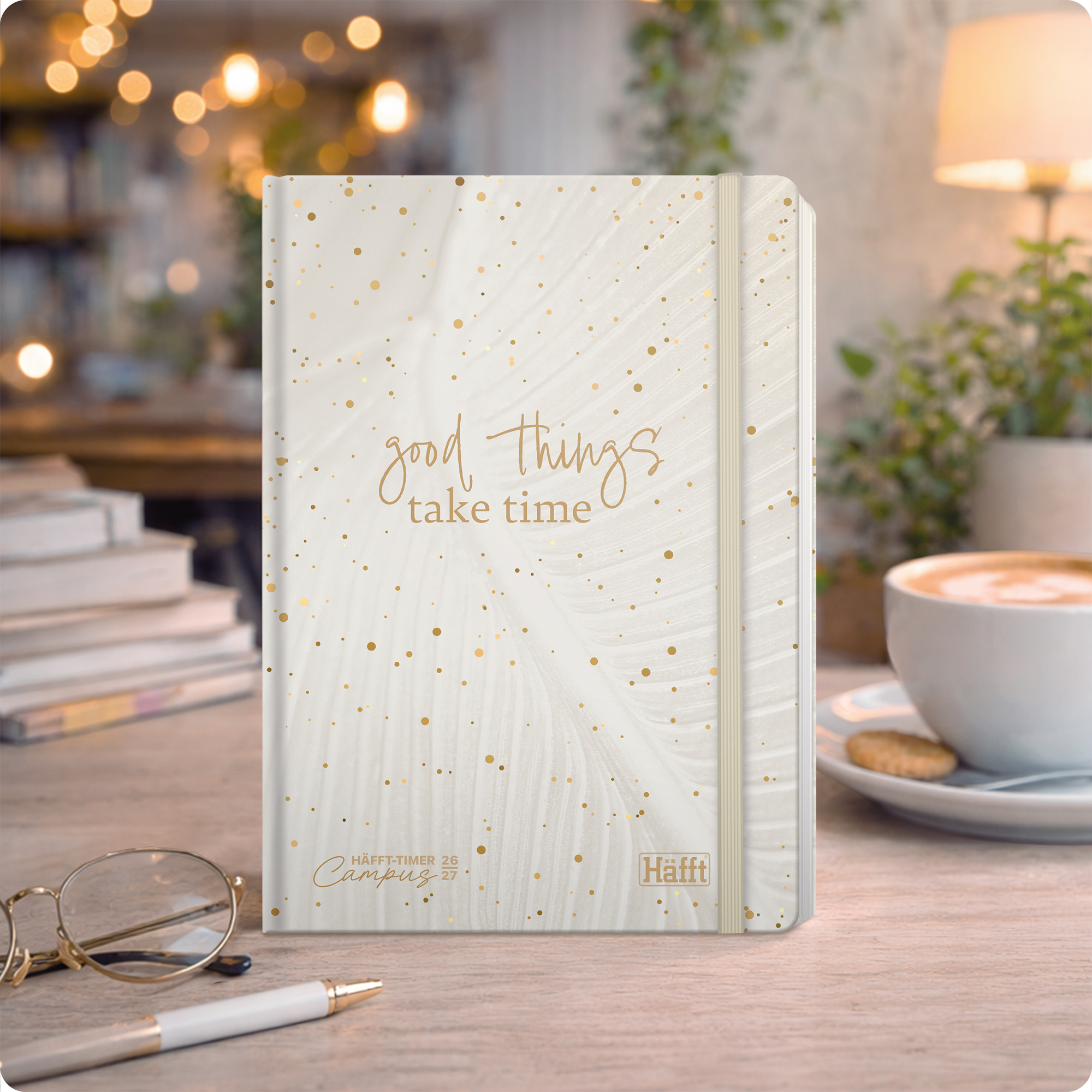 Artikelbild 7 des Artikels “Häfft-Timer Campus A5 2026/2027 [Sparkling Leaf] “