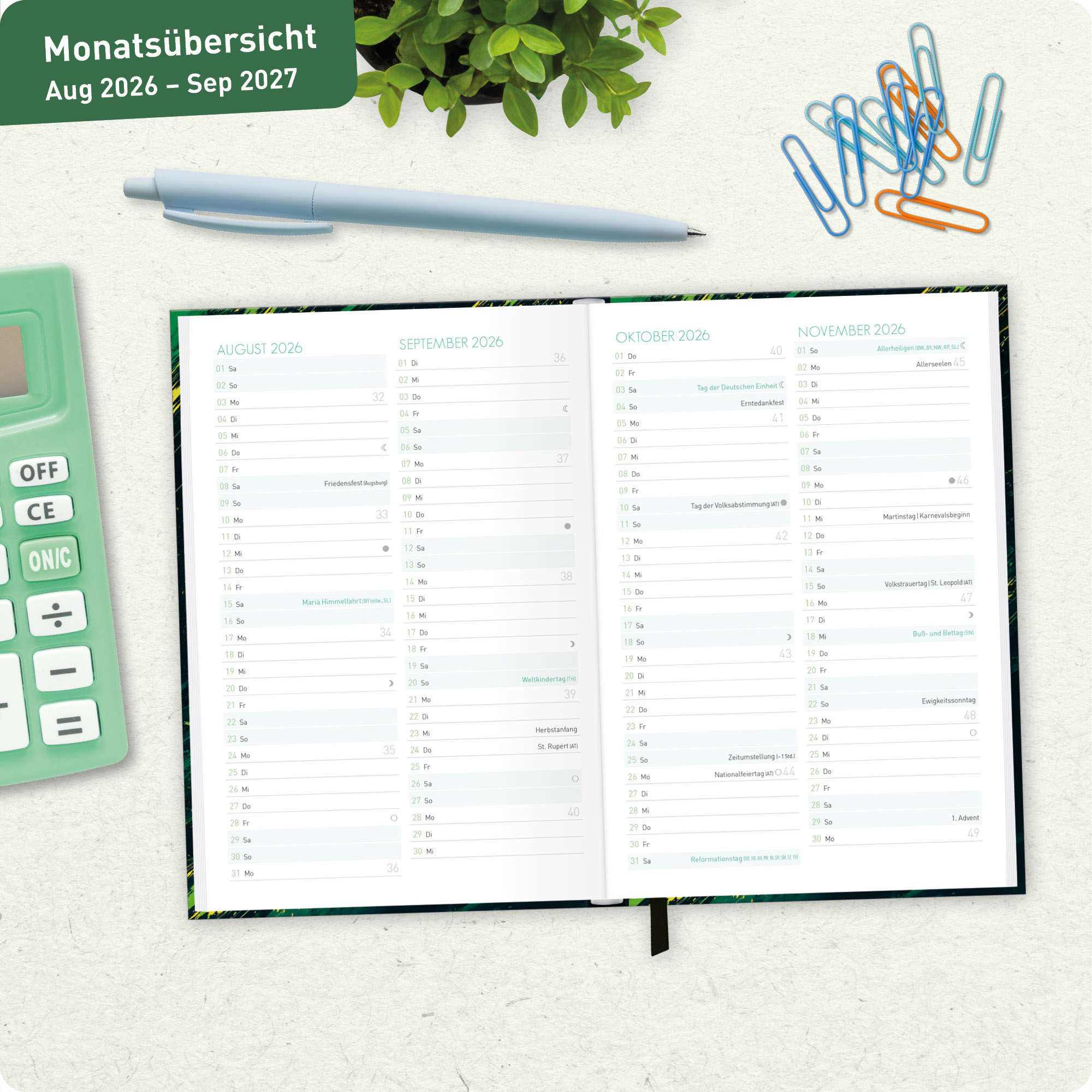 Artikelbild 7 des Artikels “Schulstuff Schüler:innen-Timer A6 2026/2027 [It’s your Game!] “