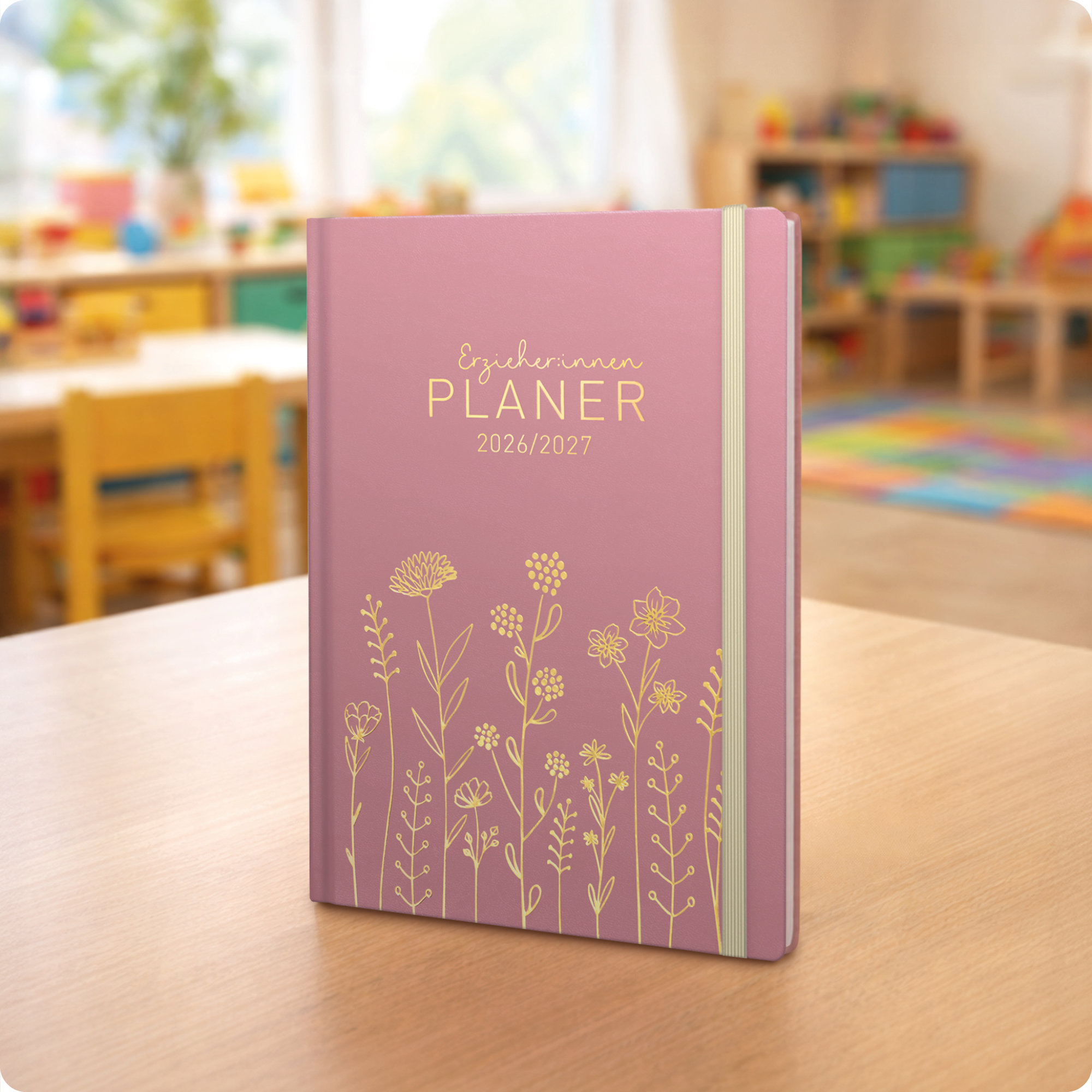 Artikelbild 7 des Artikels “Erzieher-Planer A5+ 26/27  [Fine Flowers rosé] “