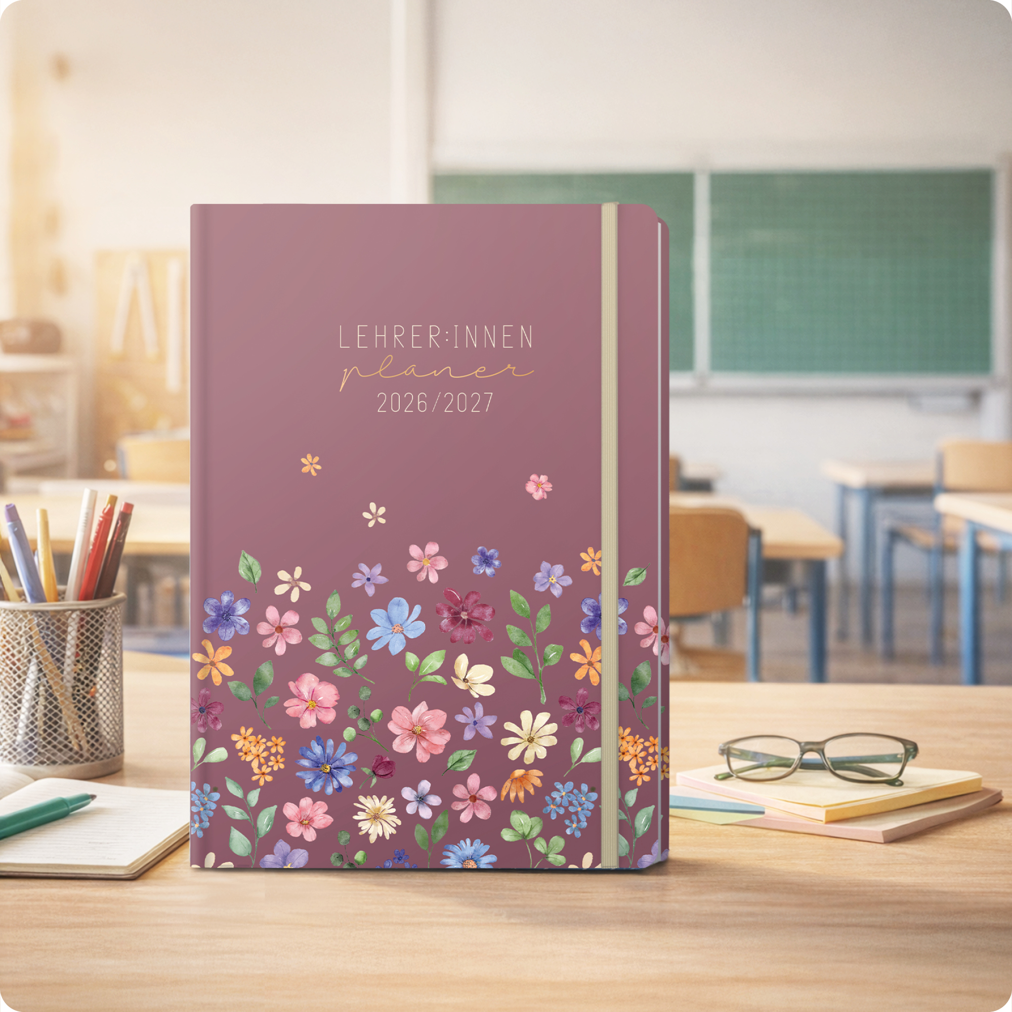 Artikelbild 7 des Artikels “Lehrer-Planer Maxi A4+ 26/27 [Berry Blossoms] “