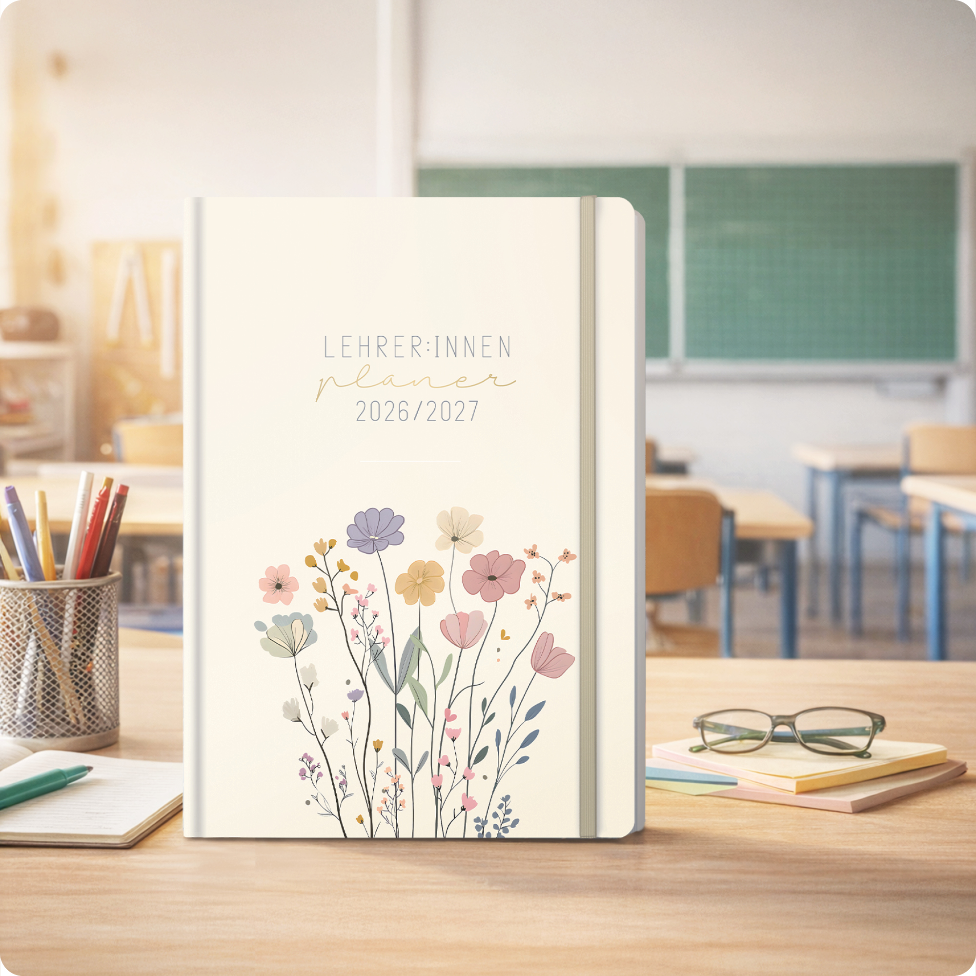 Artikelbild 7 des Artikels “Lehrer-Planer Maxi A4+ 26/27 [Flower Joy] “