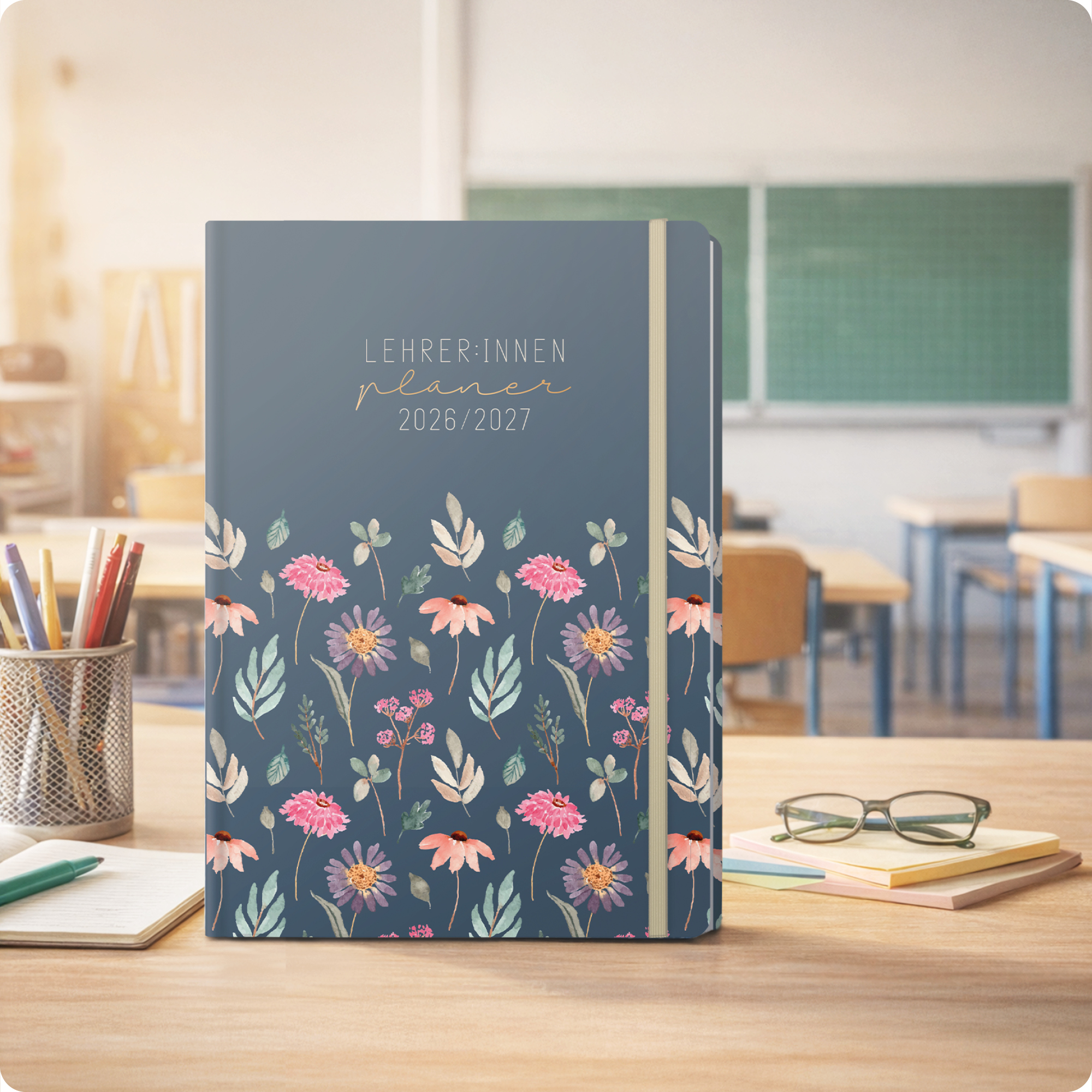 Artikelbild 7 des Artikels “Lehrer-Planer Maxi A4+ 26/27 [Flying Flowers] “