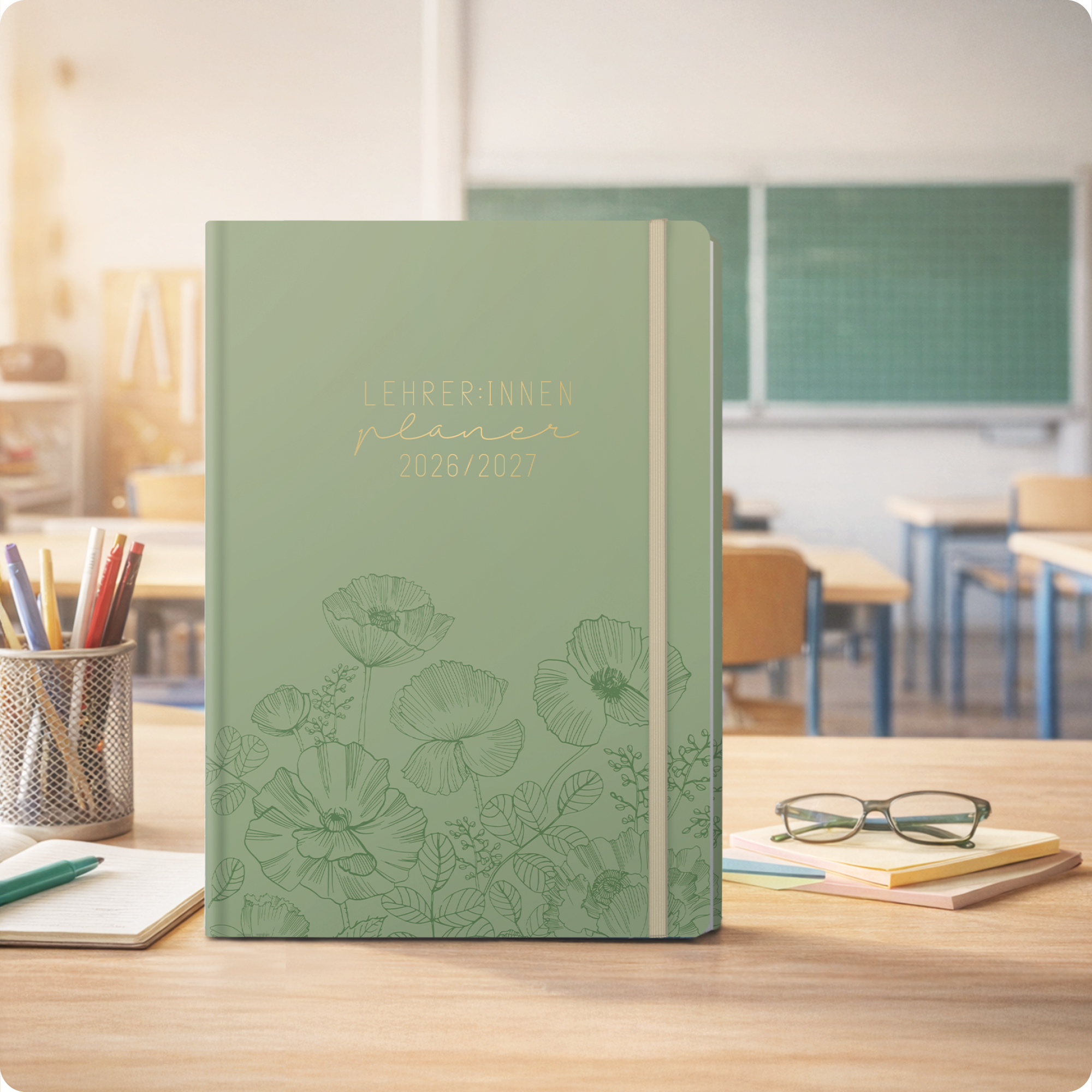 Artikelbild 7 des Artikels “Lehrer-Planer Maxi A4+ 26/27 [Green Poppy] “
