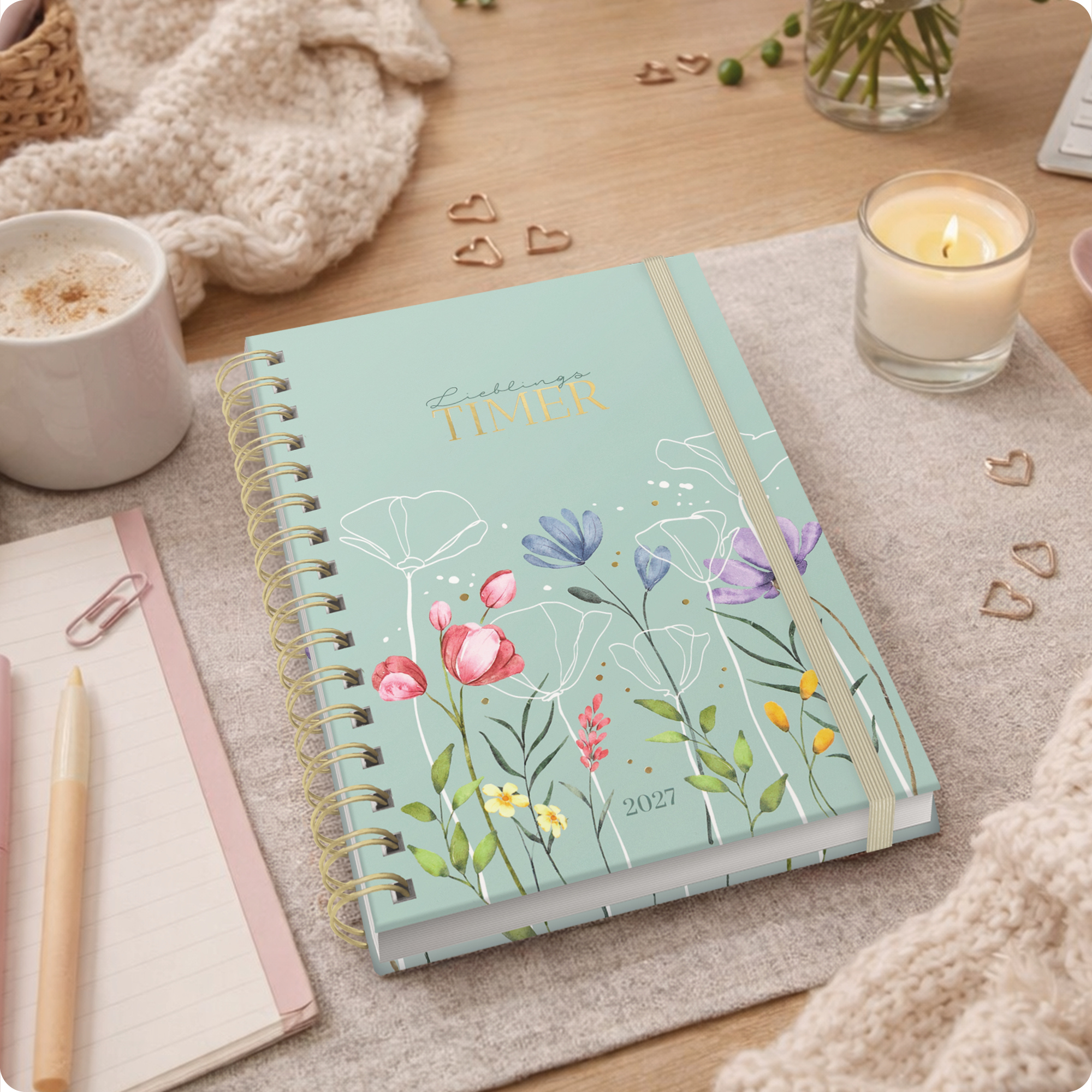 Artikelbild 7 des Artikels “Lieblings-Timer A5 2026/2027 [Spring Flowers] “