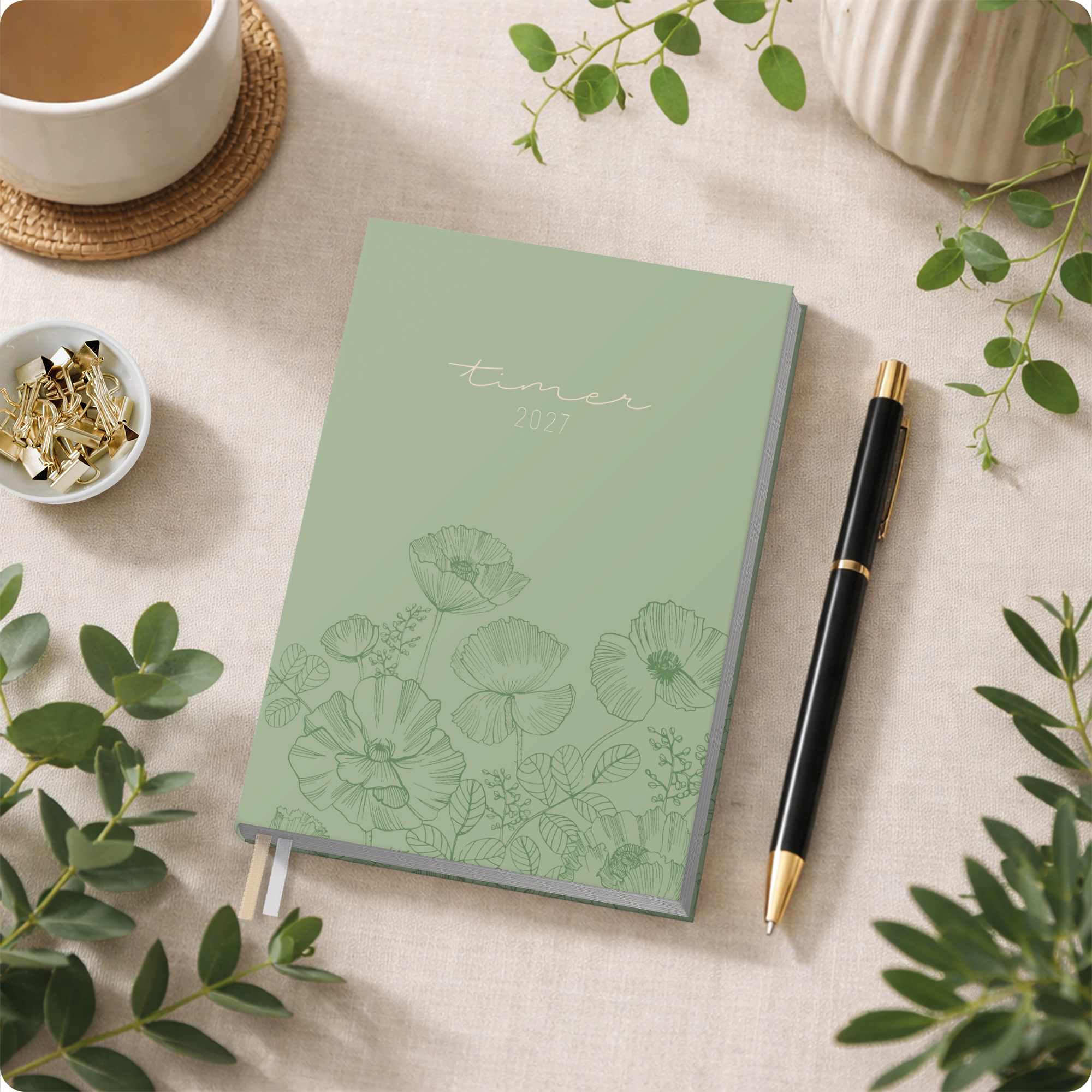 Artikelbild 7 des Artikels “Chäff-Timer Mini A6+ 2026/2027 [Green Poppy] “