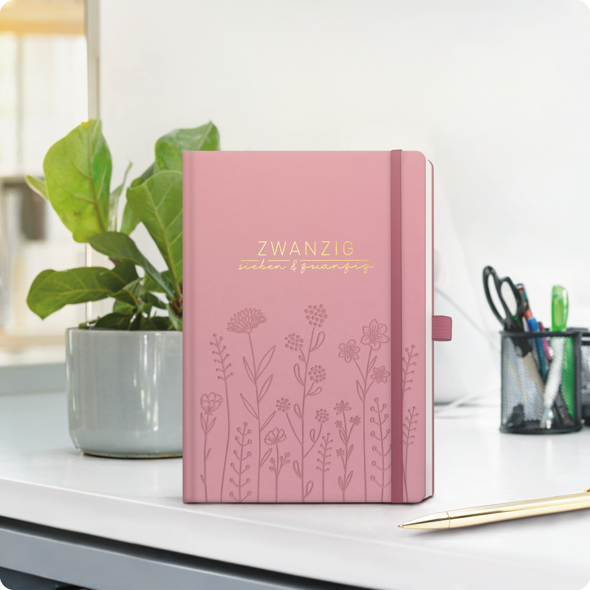 Artikelbild 7 des Artikels “Chäff-Timer Premium A5 2026/2027 [Fine Flowers Rosé] “