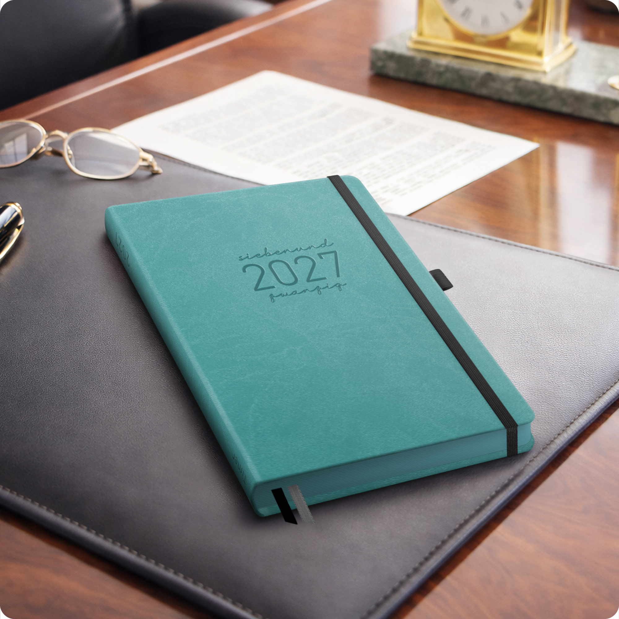 Artikelbild 7 des Artikels “Chäff-Timer Deluxe A5 2026/2027 [Hellpetrol] “