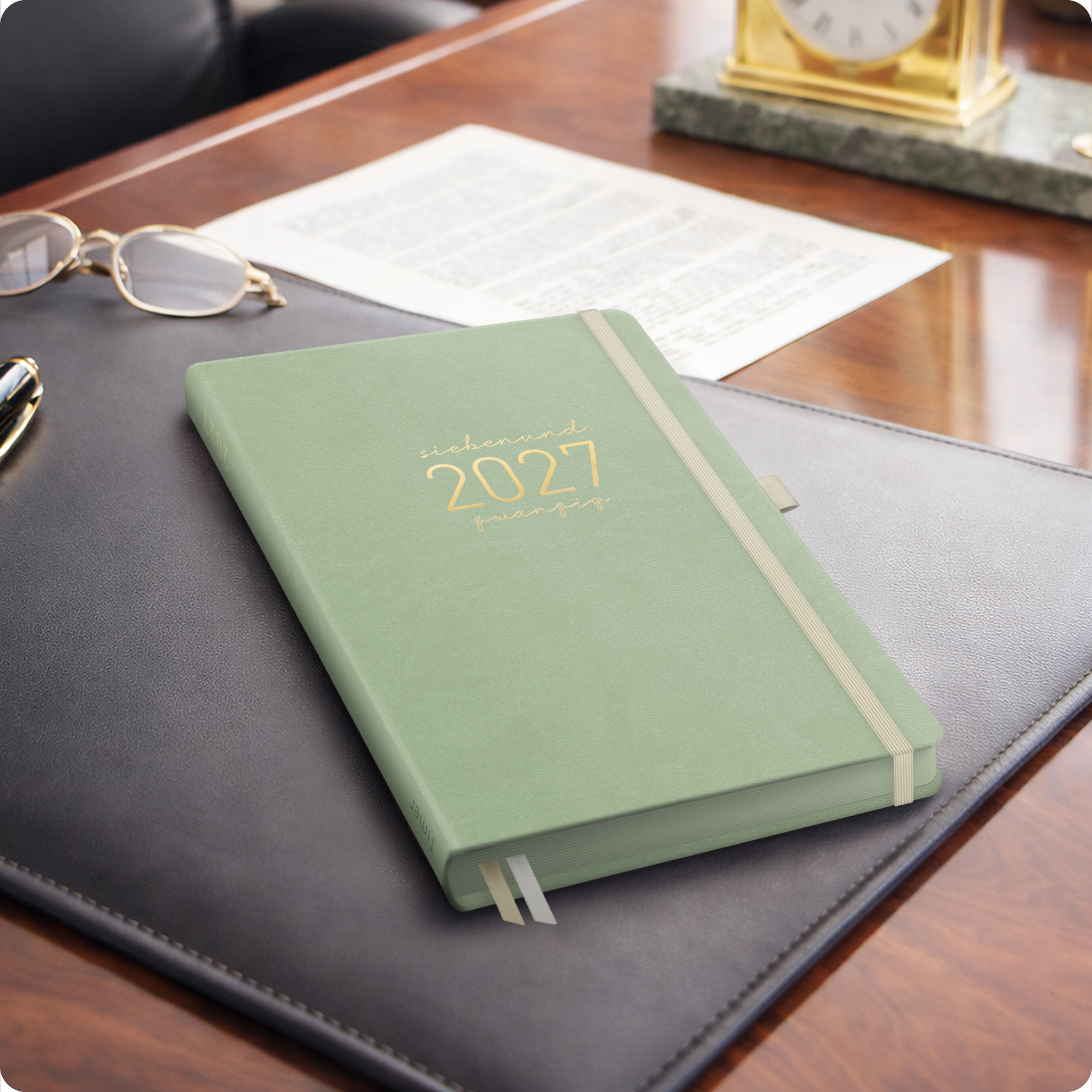 Artikelbild 7 des Artikels “Chäff-Timer Deluxe A5 Kalender 2026/2027 [Salbei] “