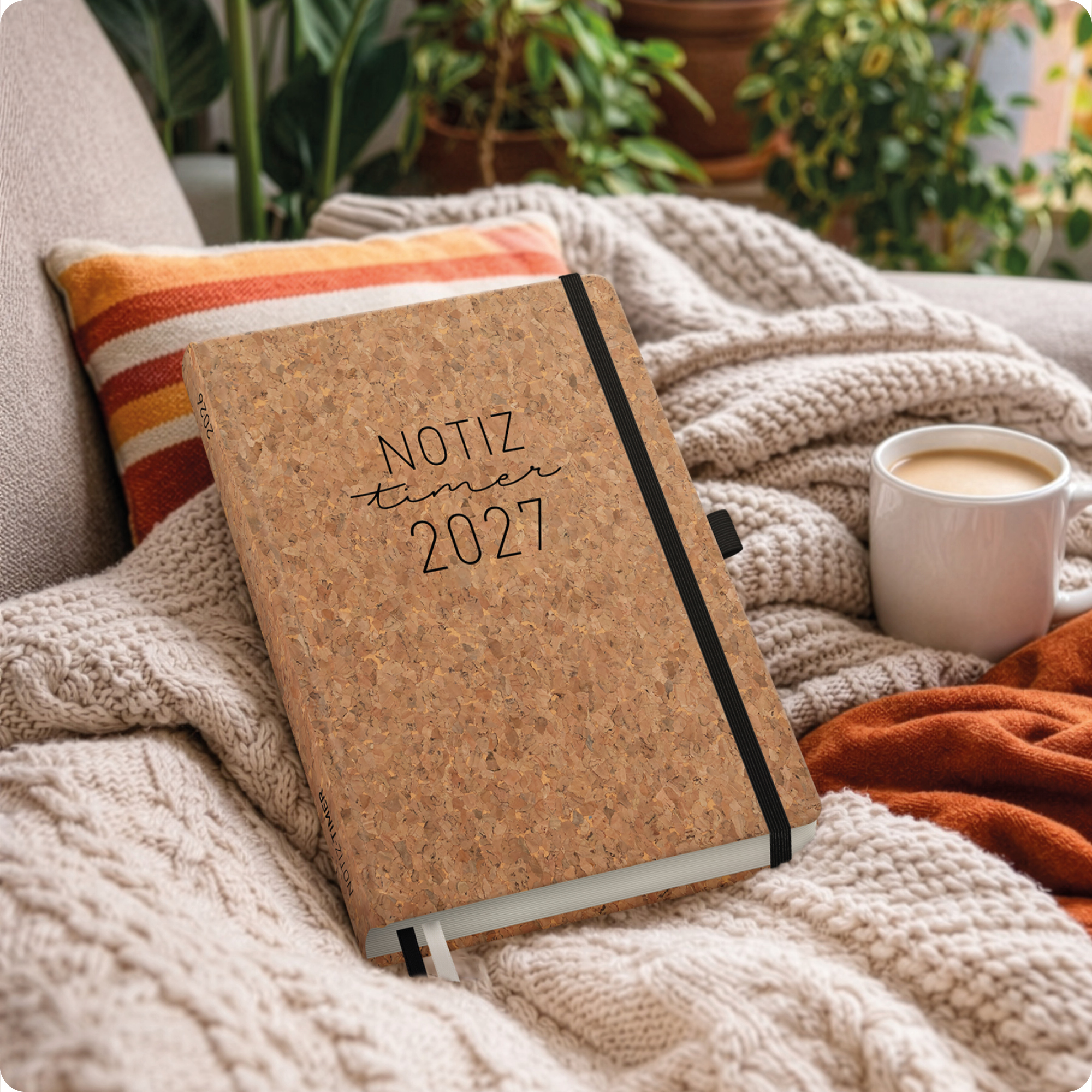 Artikelbild 7 des Artikels “Wochen-Notiz-Kalender 2026/2027 A5 [Kork] “