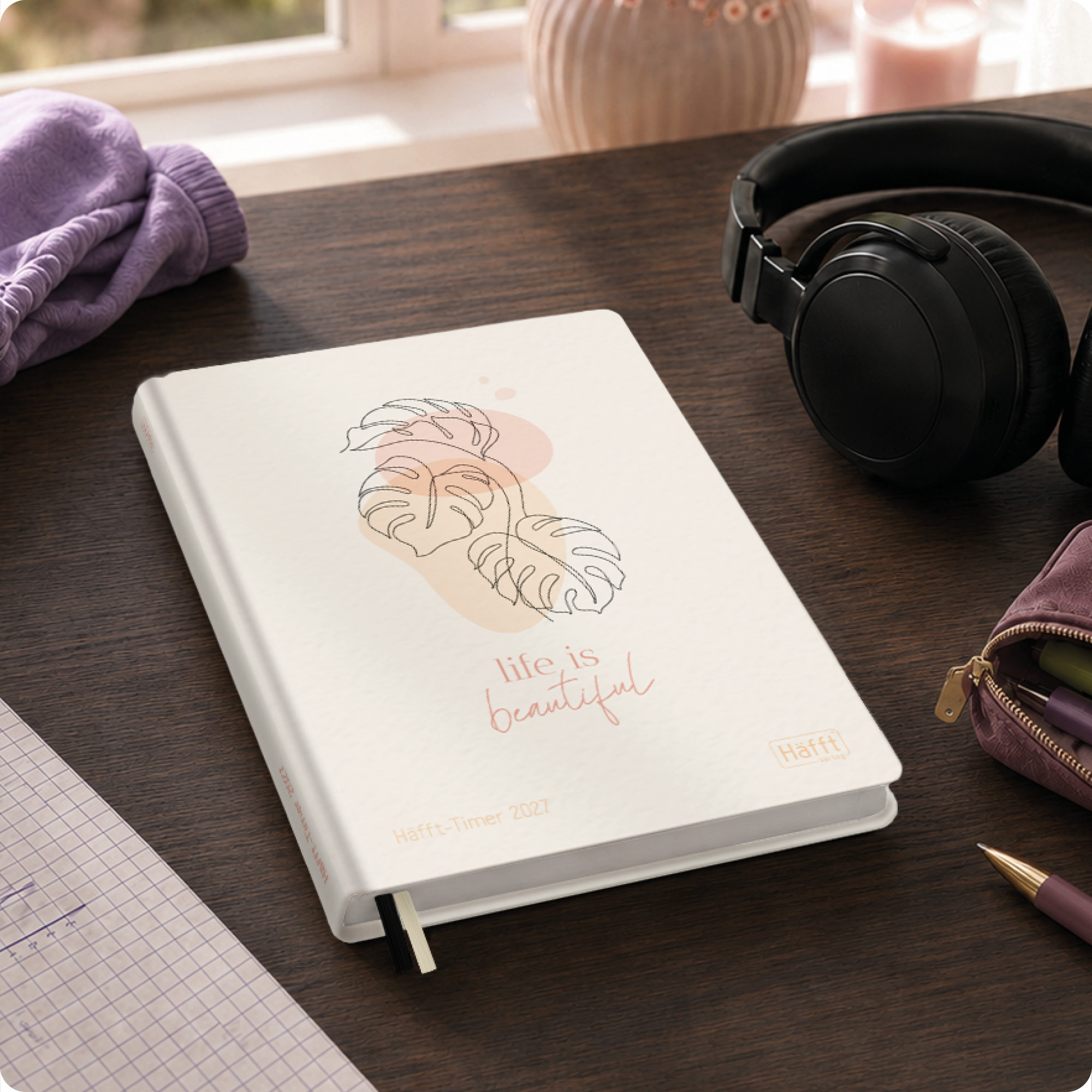 Artikelbild 7 des Artikels “Häfft-Timer 2027 A5 [Life is beautiful] “