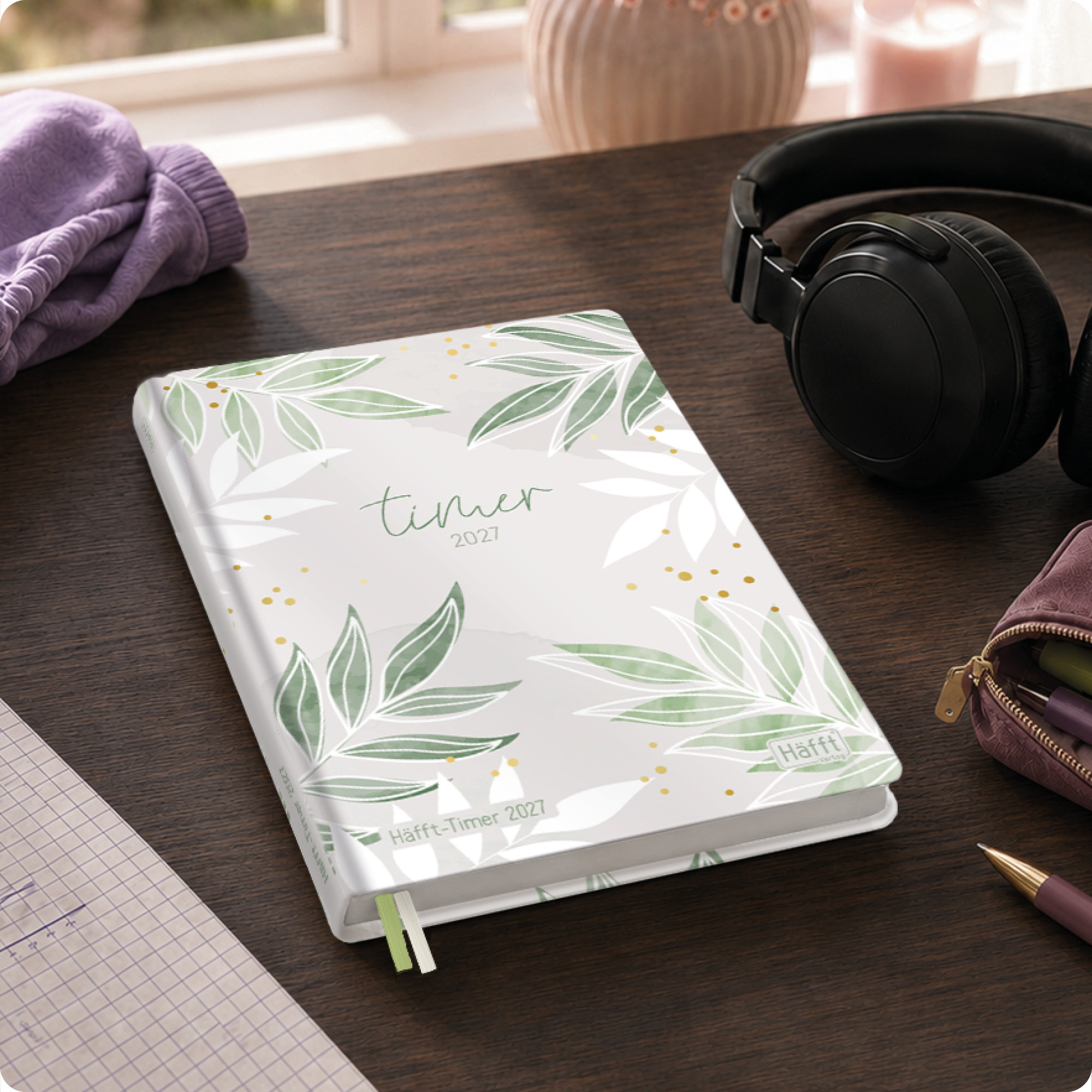 Artikelbild 7 des Artikels “Häfft-Timer A5 2027 [Pure Leaves] “