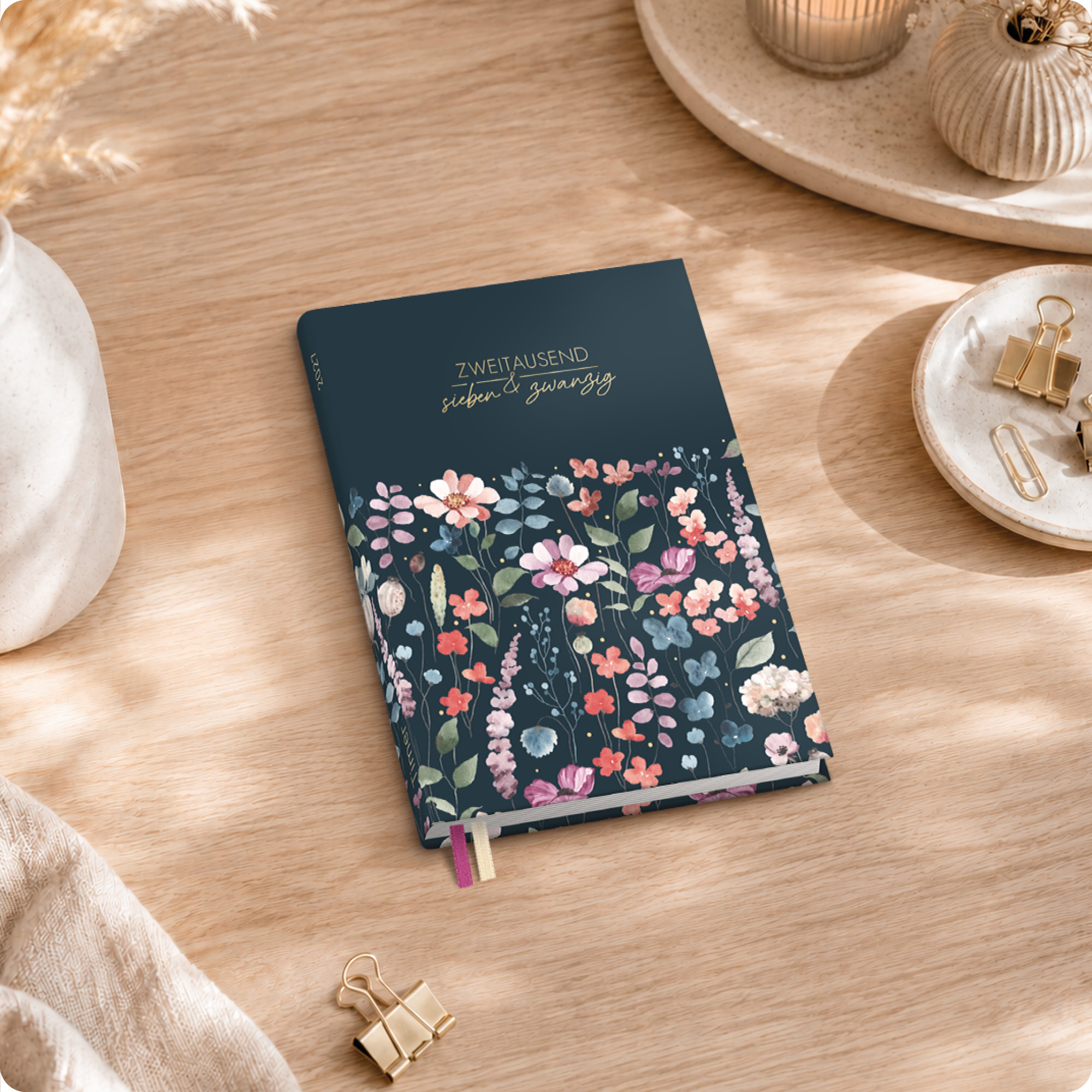 Artikelbild 7 des Artikels “Chäff-Timer Mini 2027 A6+ [Flower Inspiration blue] “