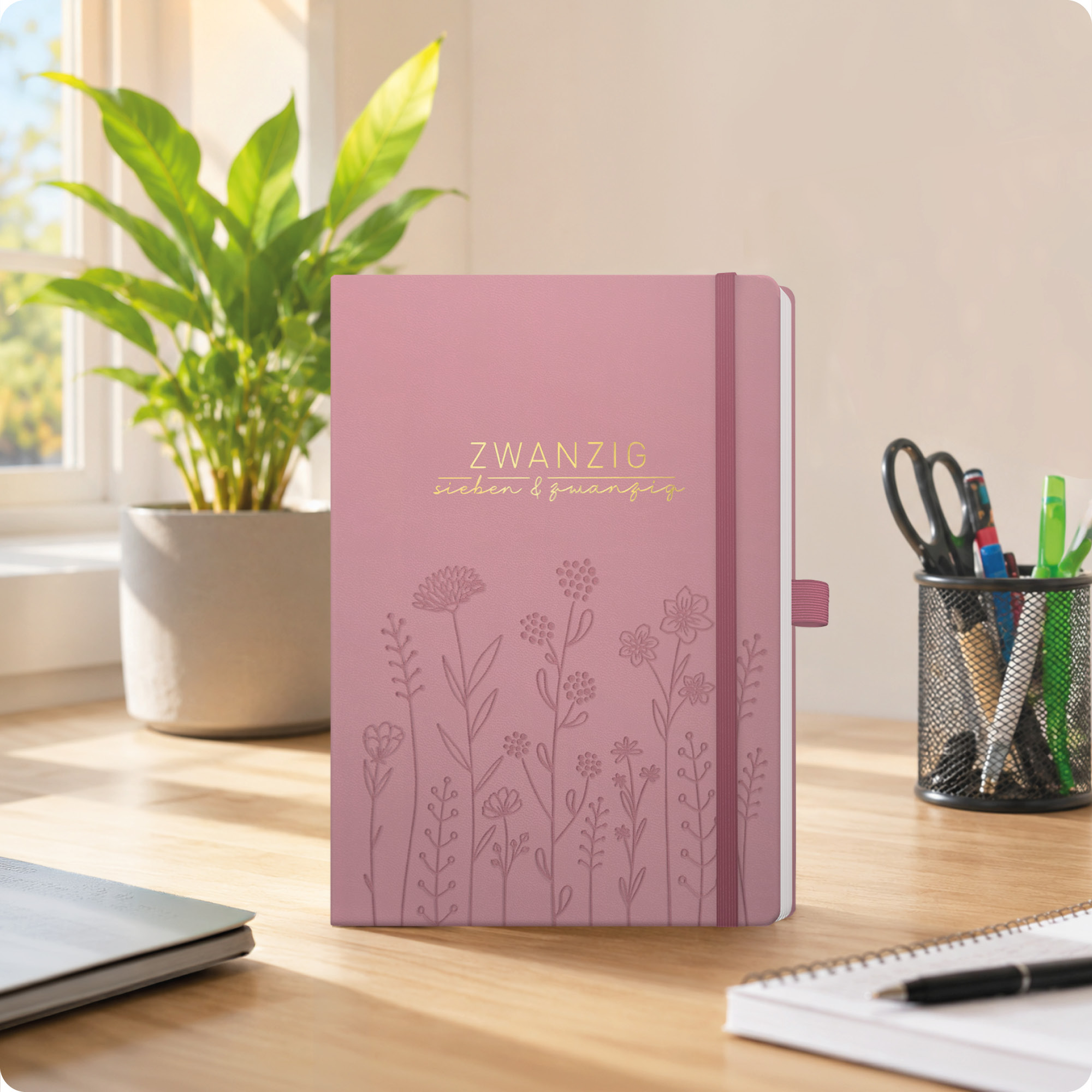 Artikelbild 7 des Artikels “Chäff-Timer Premium A5 2027 [Fine Flowers rosé] “