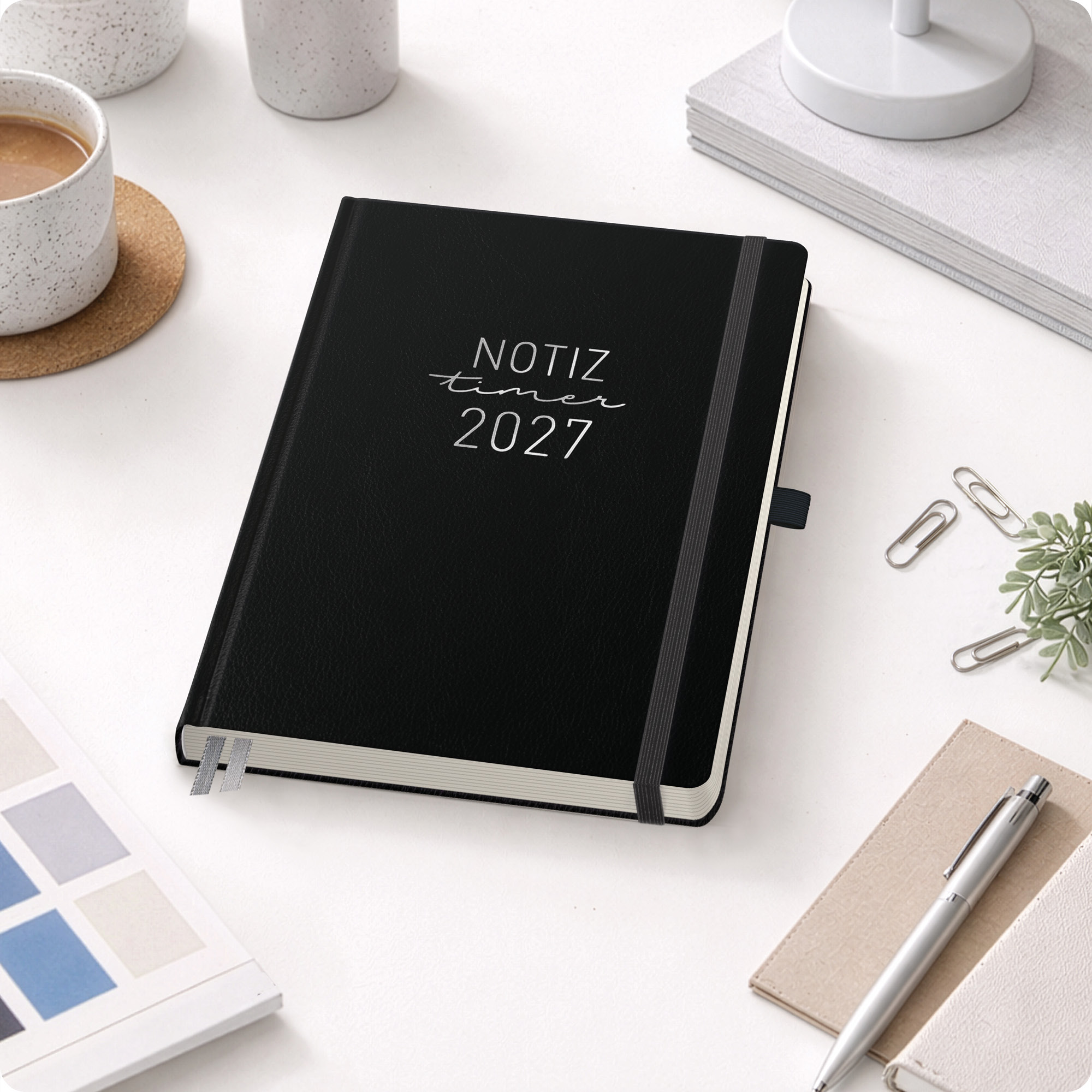 Artikelbild 7 des Artikels “Wochen-Notiz-Kalender A5 2027 [Schwarz] “