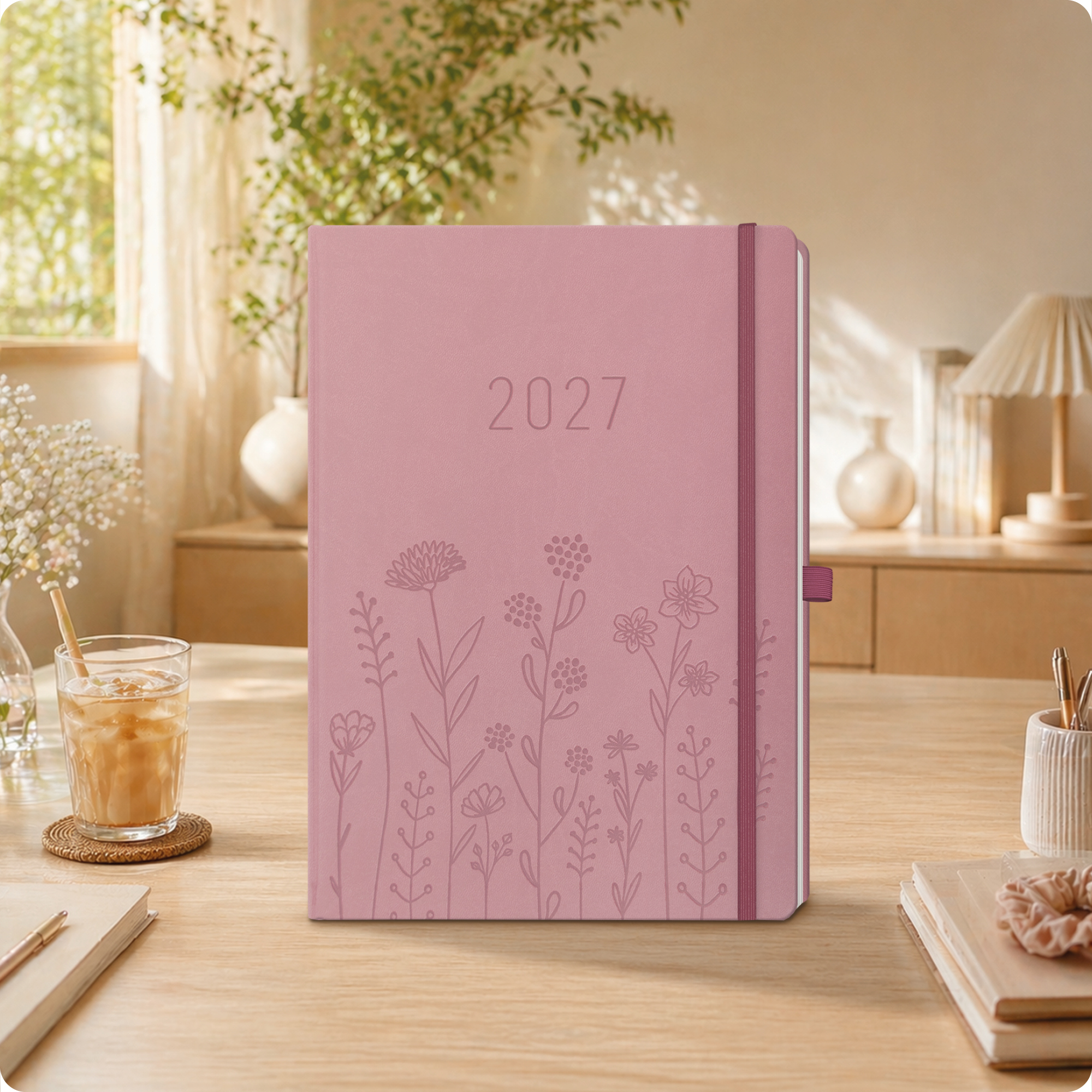 Artikelbild 7 des Artikels “Wochen-Notiz-Kalender A4 2027 [Fine Flowers] “