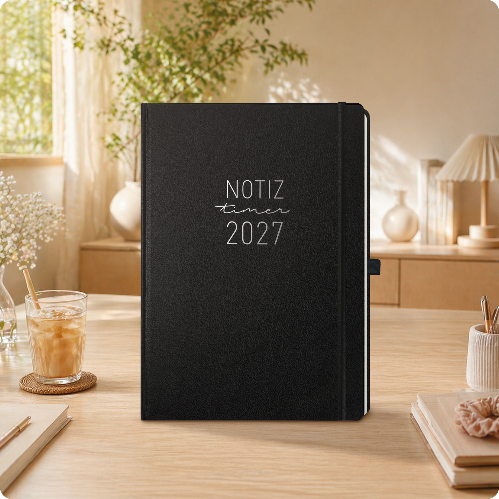Artikelbild 7 des Artikels “Wochen-Notiz-Kalender A4 2027 [Schwarz] “