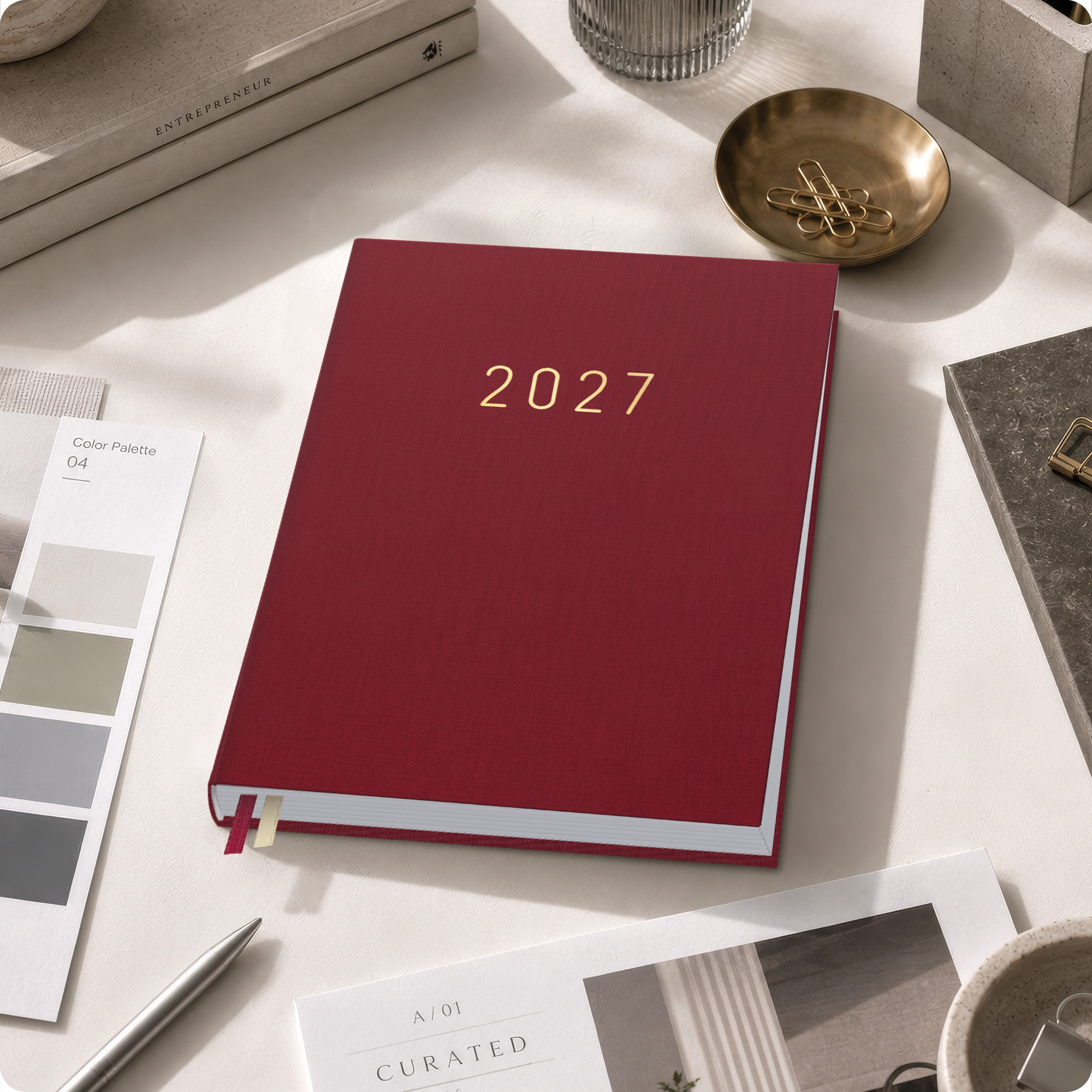 Artikelbild 7 des Artikels “Business-Timer A5 2027 [Rubinrot] “