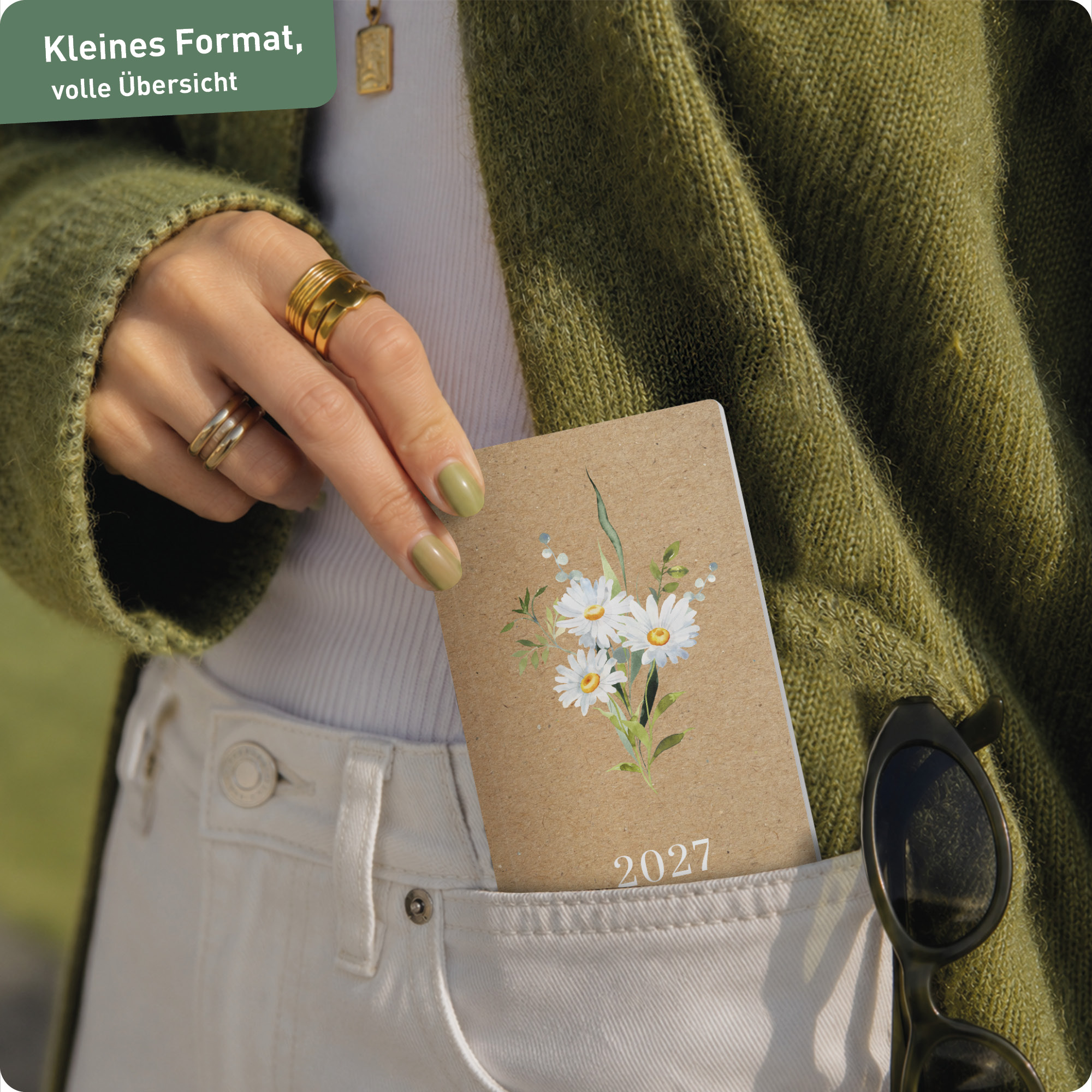Artikelbild 7 des Artikels “Monatskalender Pocket Slim A6+ 2027 [Daisy Days] “