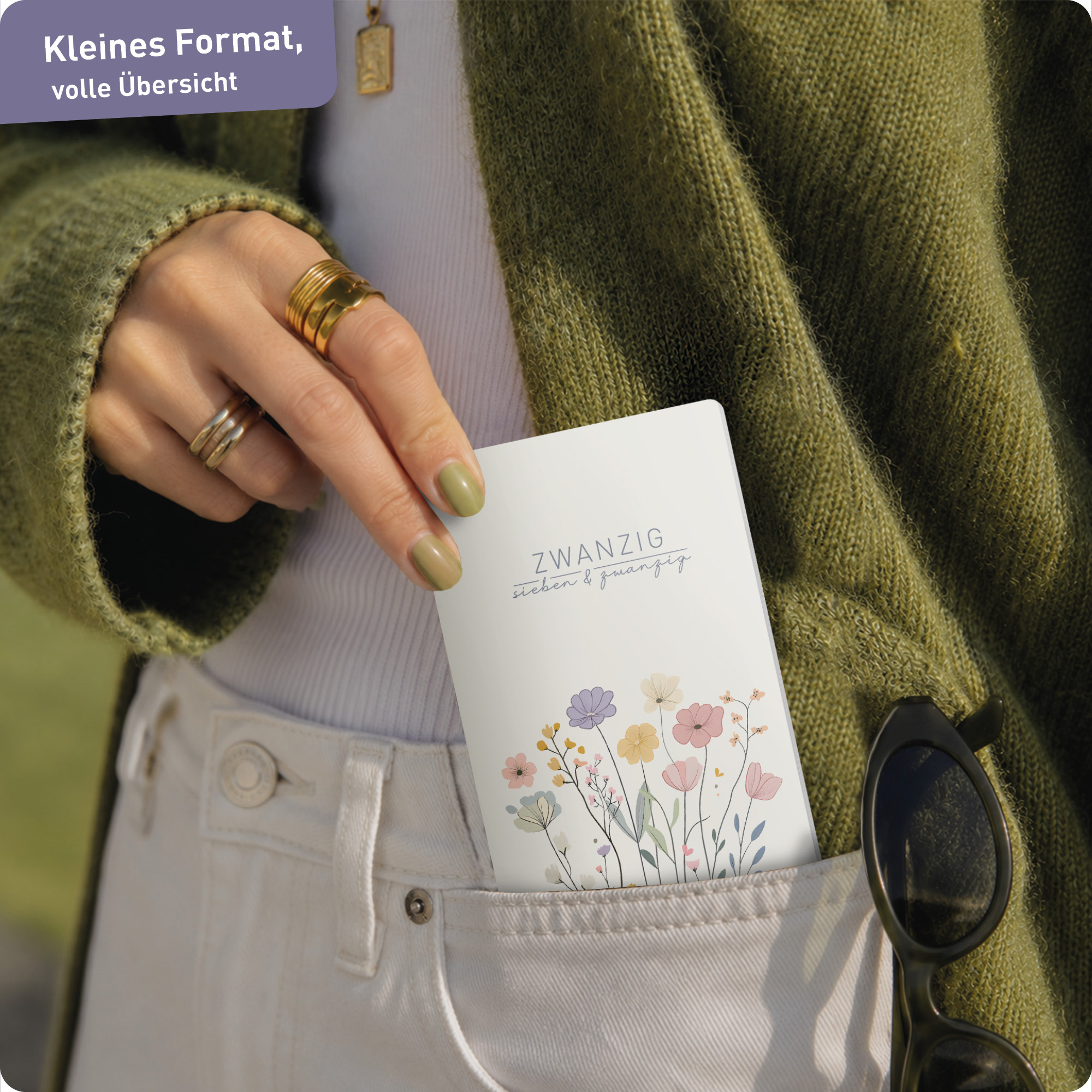 Artikelbild 7 des Artikels “Monatskalender Pocket Slim A6+ 2027 [Flower Joy] “