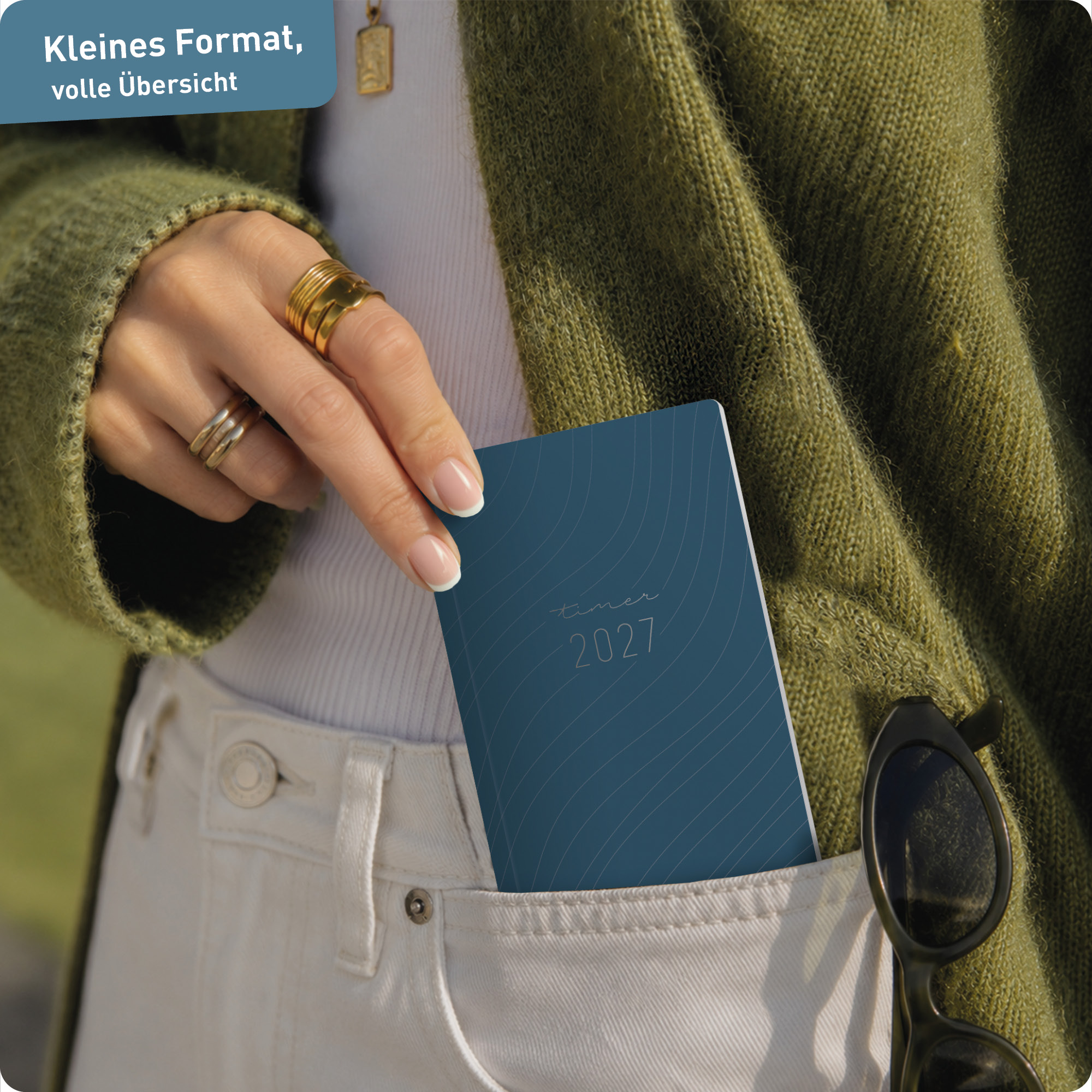 Artikelbild 7 des Artikels “Monatskalender Pocket Slim A6+ 2027 [Urban Blue] “