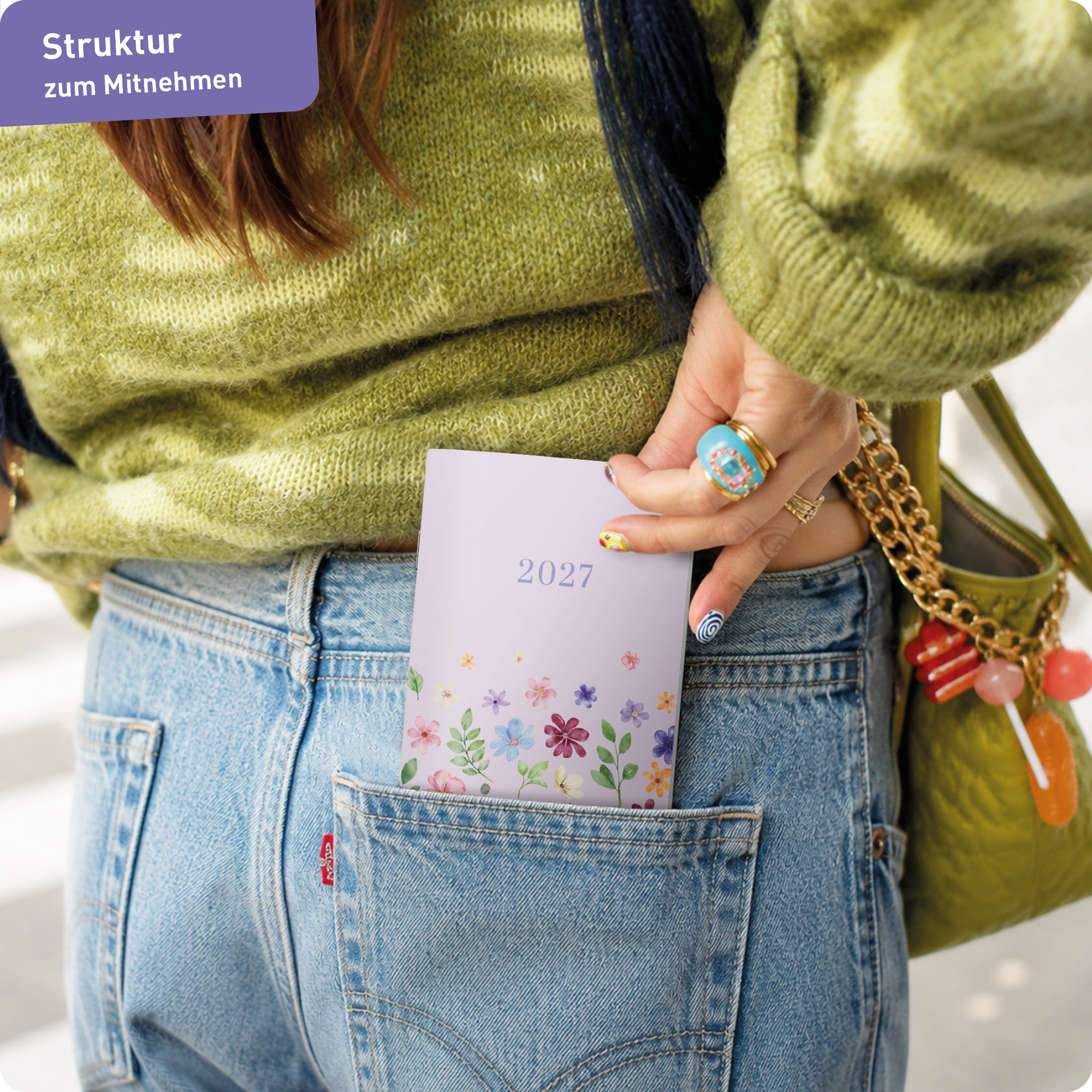 Artikelbild 7 des Artikels “Monatskalender Square A6+ 2027 [Lovely Flowers] “