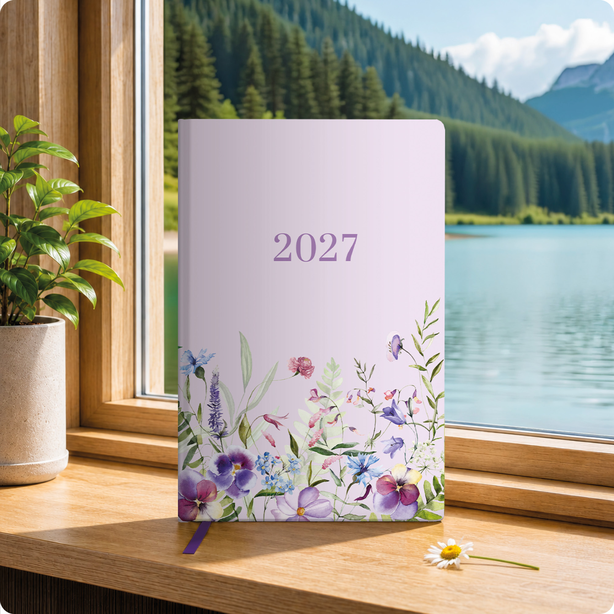 Artikelbild 7 des Artikels “Großdruck-Kalender A5 2027 [Blütentraum] “