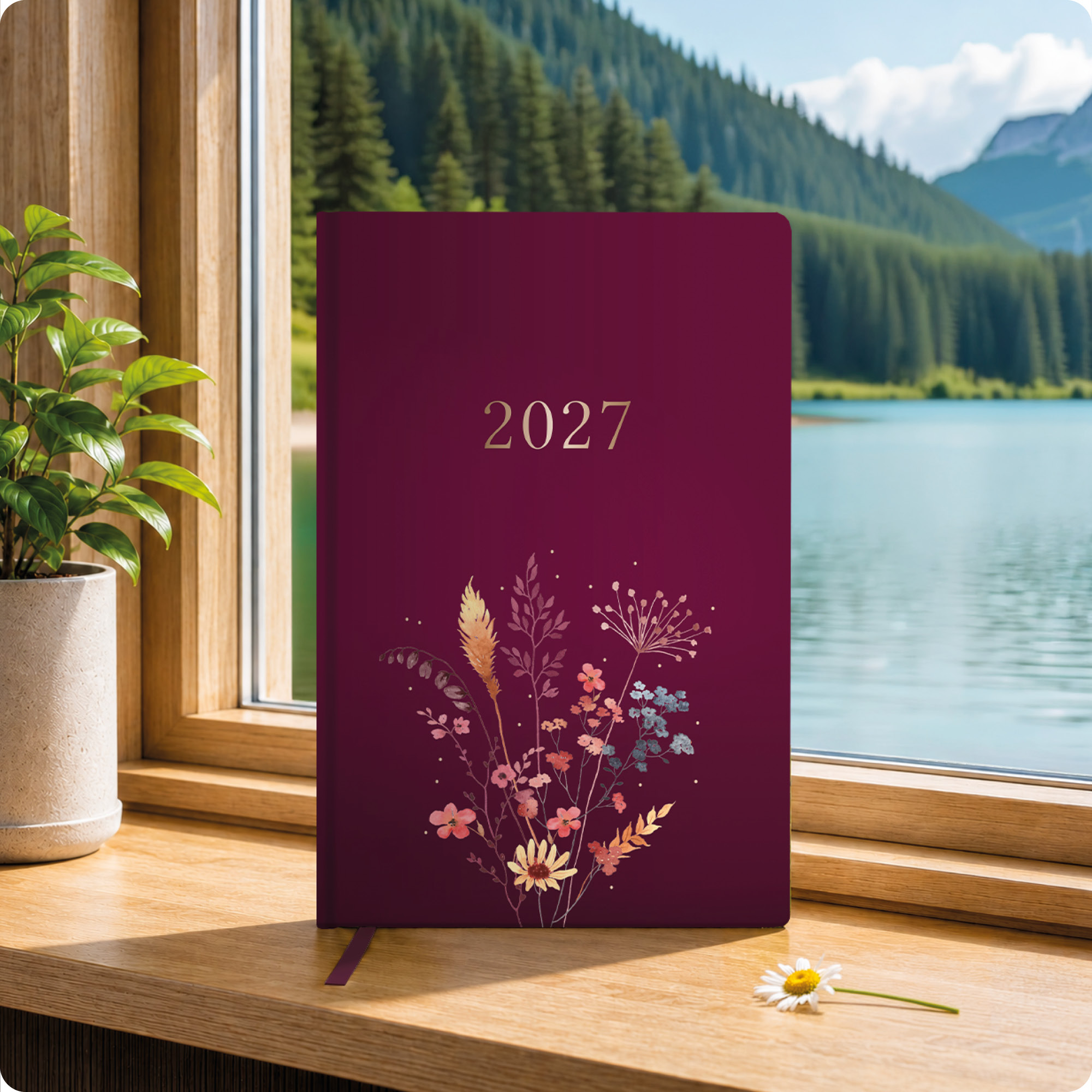 Artikelbild 7 des Artikels “Großdruck-Kalender A5 2027 [Blumenzauber] “