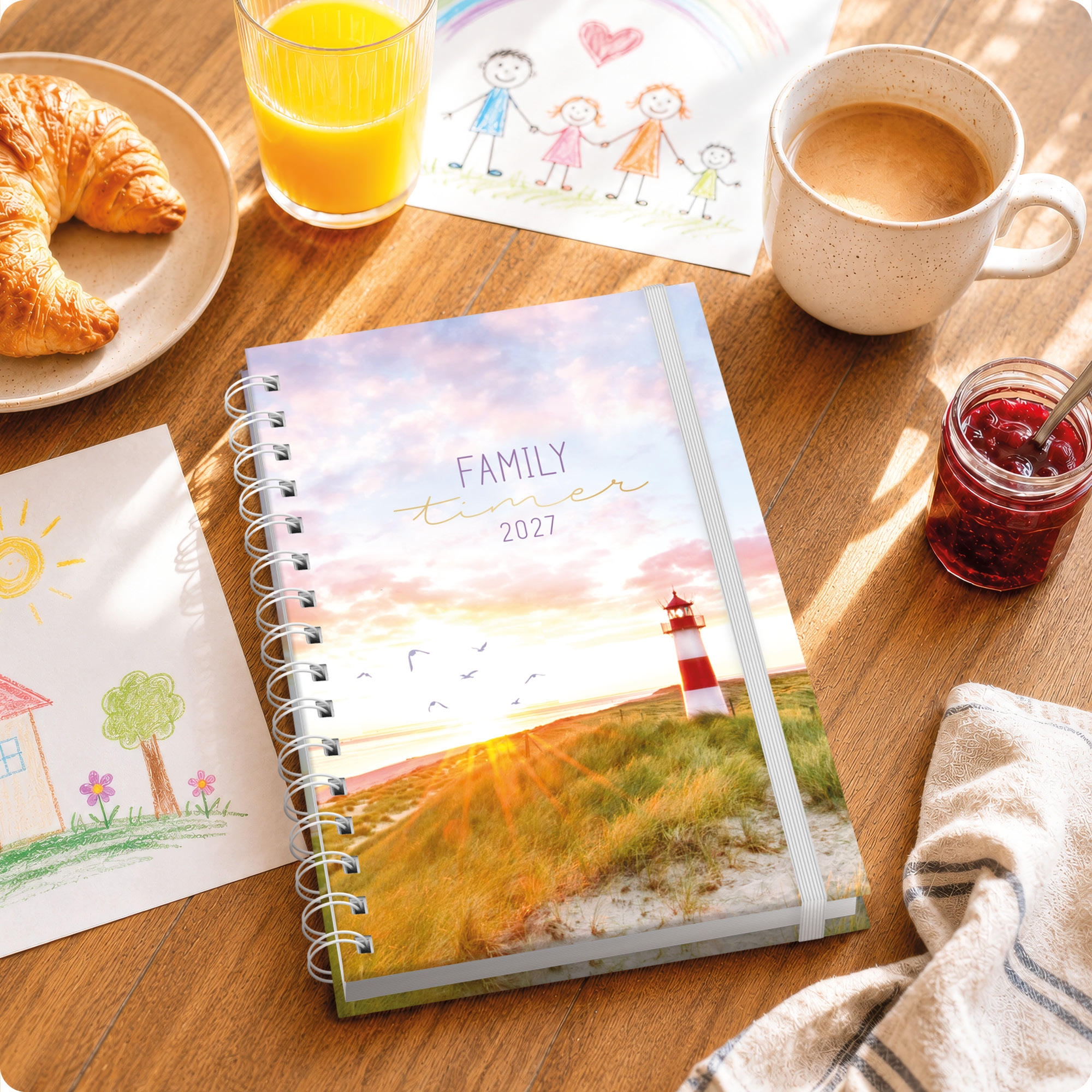 Artikelbild 7 des Artikels “Family-Timer A5 2027 [Leuchtturm] “